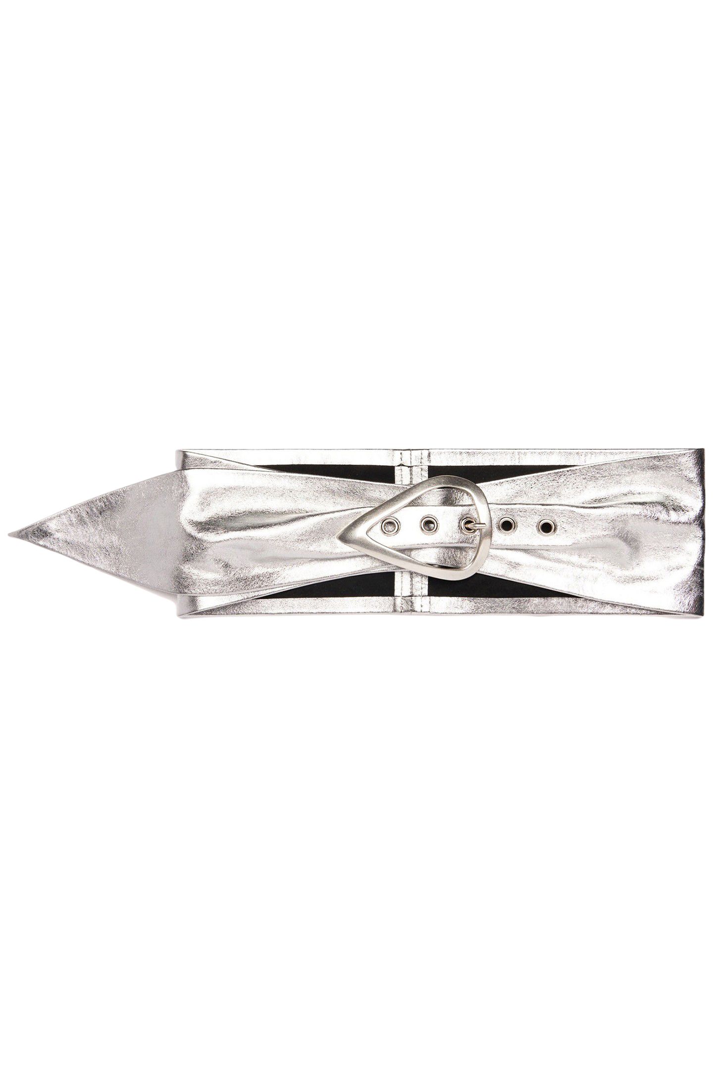 MYRICA LARGE BELT SILVER 1