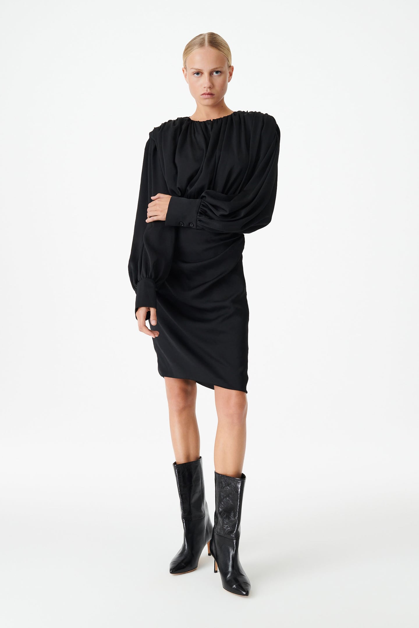 GWENDA DRESS BLACK 2