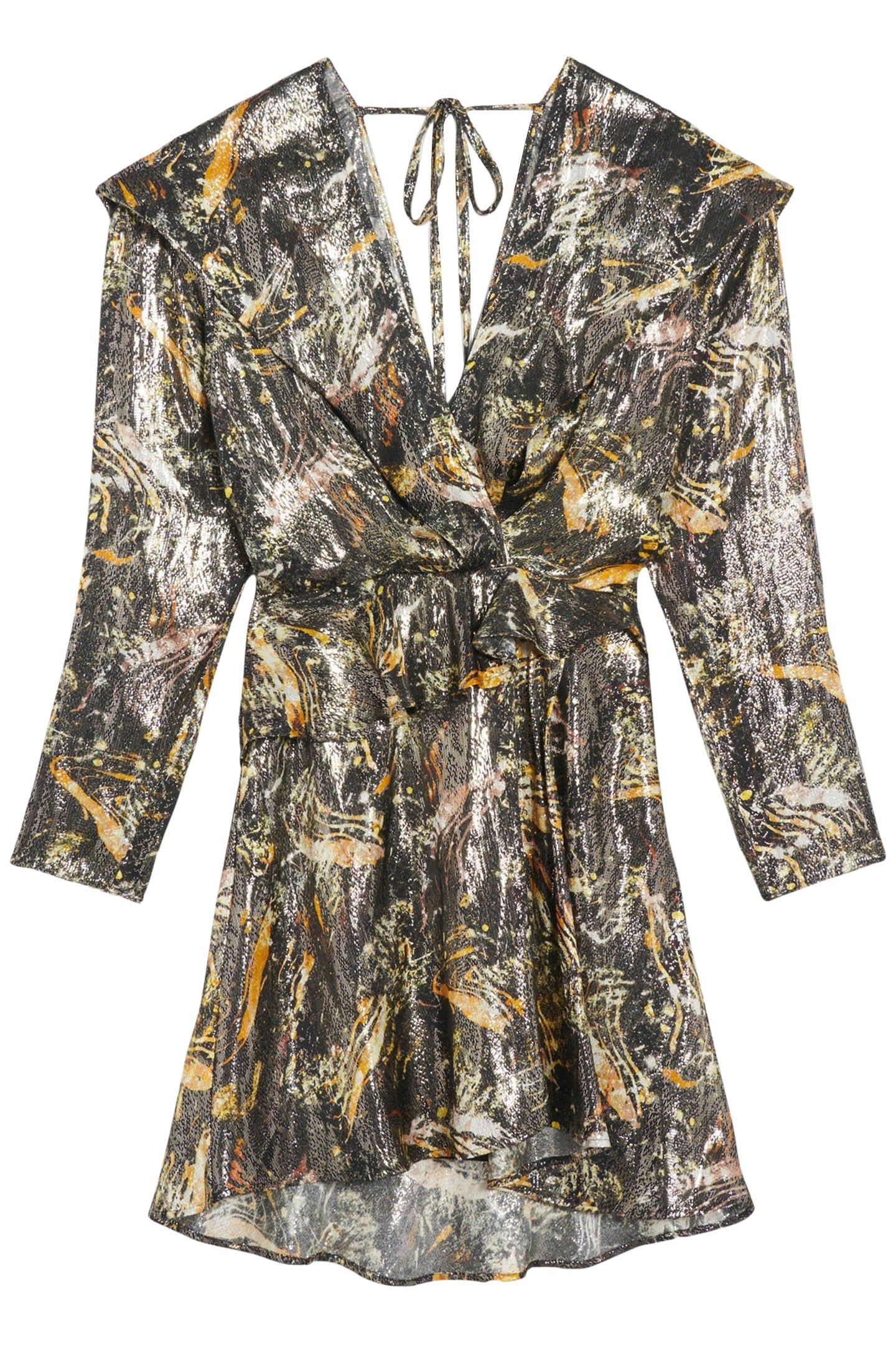 KANTER DRESS BLACK/GOLD 4