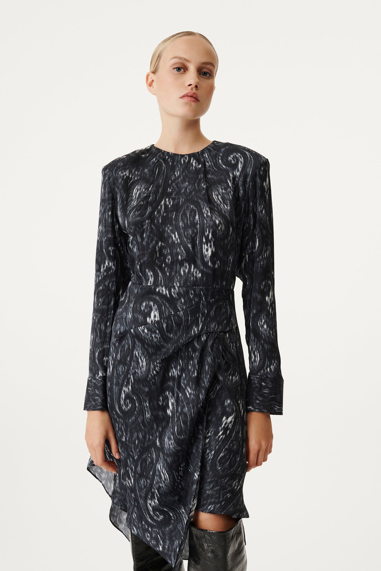 ZIMBER DRESS GREY 1