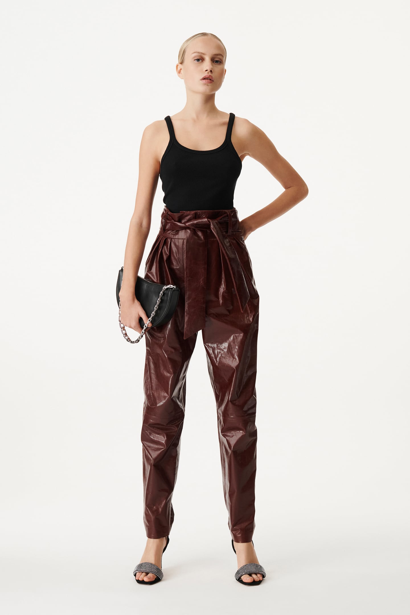 SALILSPE TROUSER GARNET 1