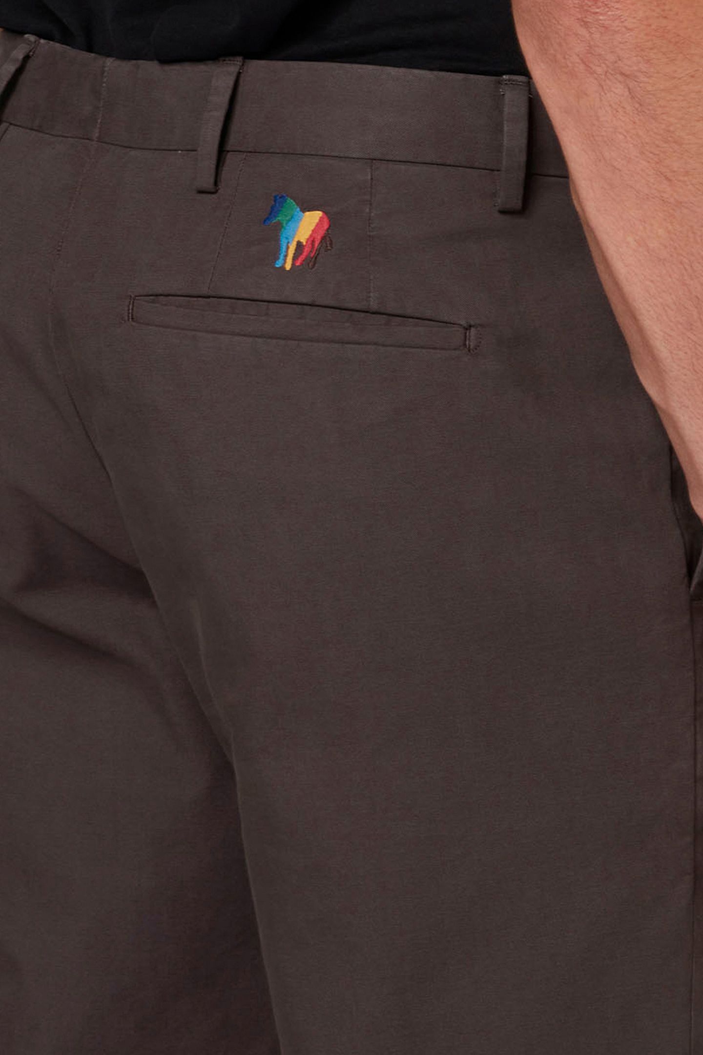 SLIM FIT CLEAN CHINO DARK TAUPE 4