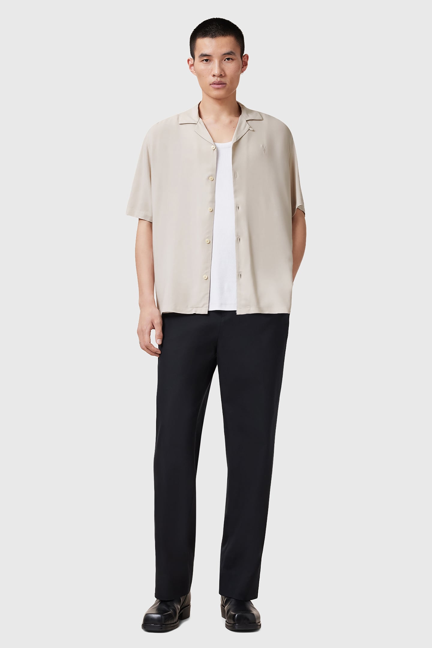VENICE SS SHIRT CLIFFTOP TAUPE 6