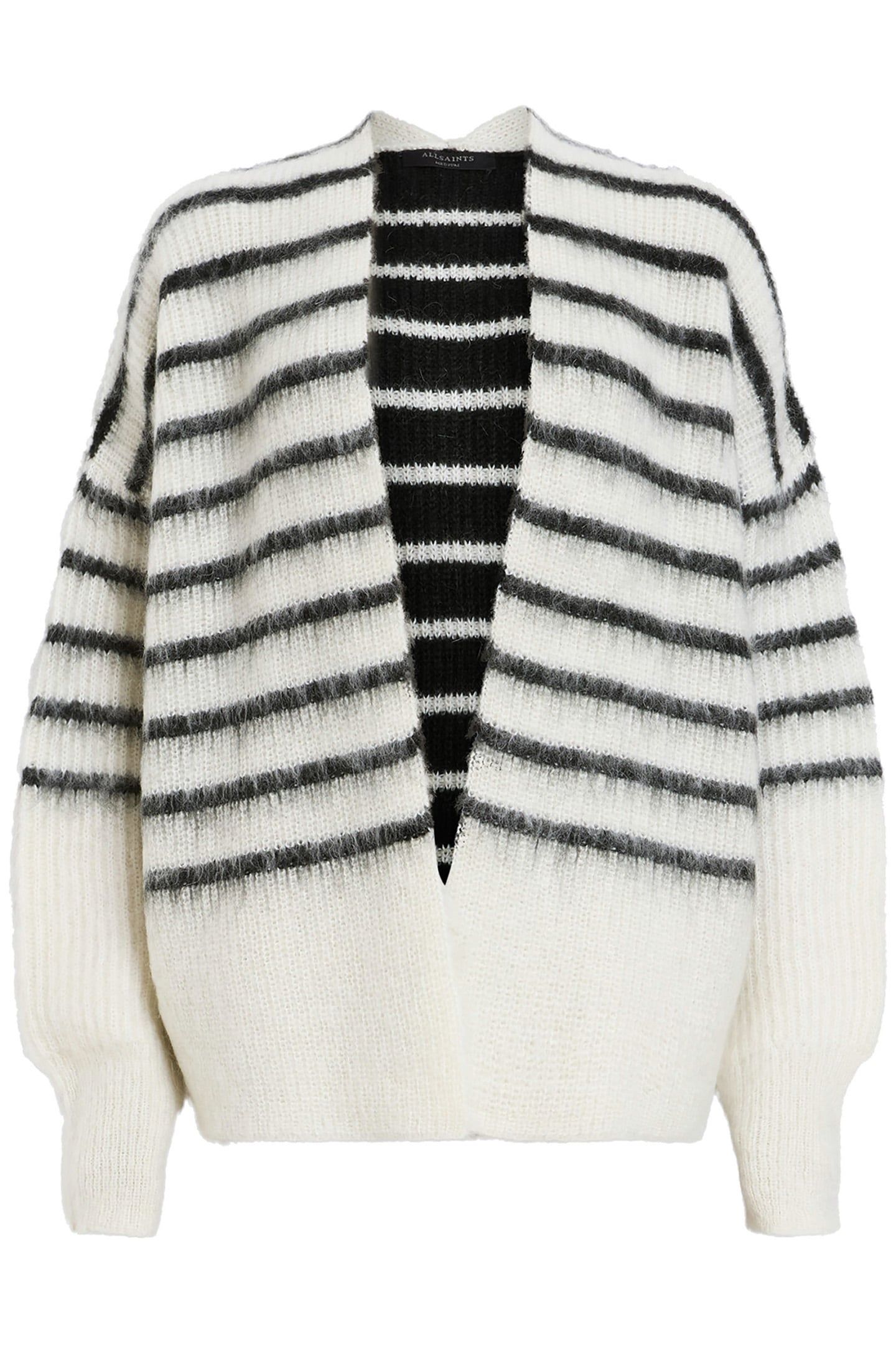 RIGA CARDIGAN CHALK WHITE/BLACK 4