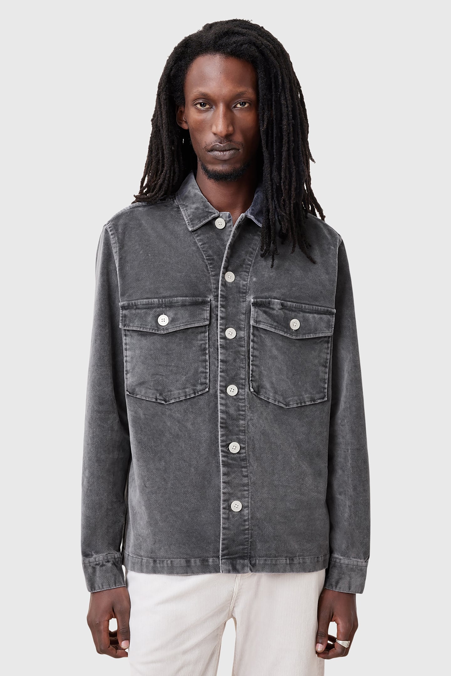 HARRIER LS SHIRT IRON GREY 1