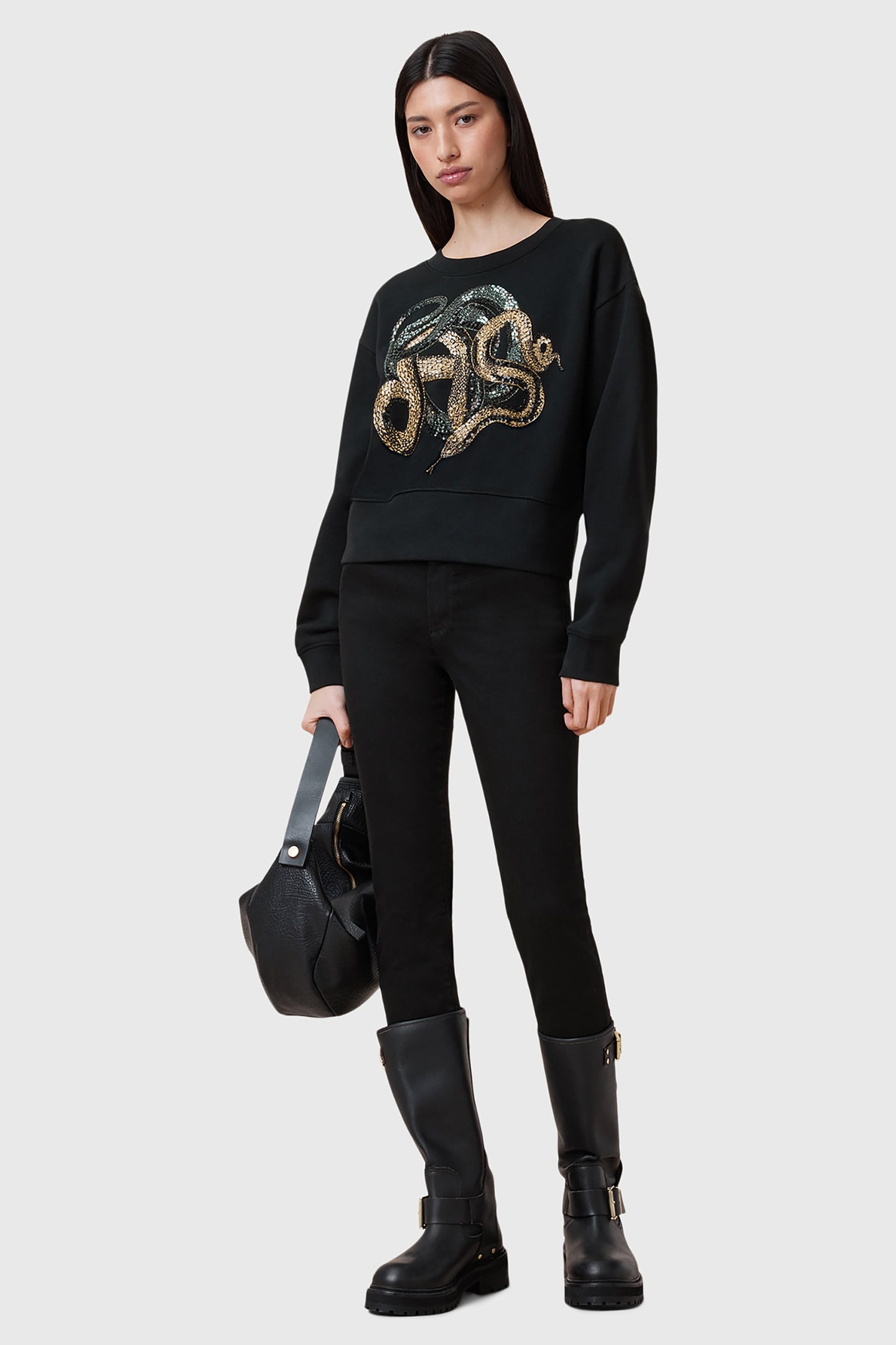 SLITHA SEPARO SWEAT BLACK 5
