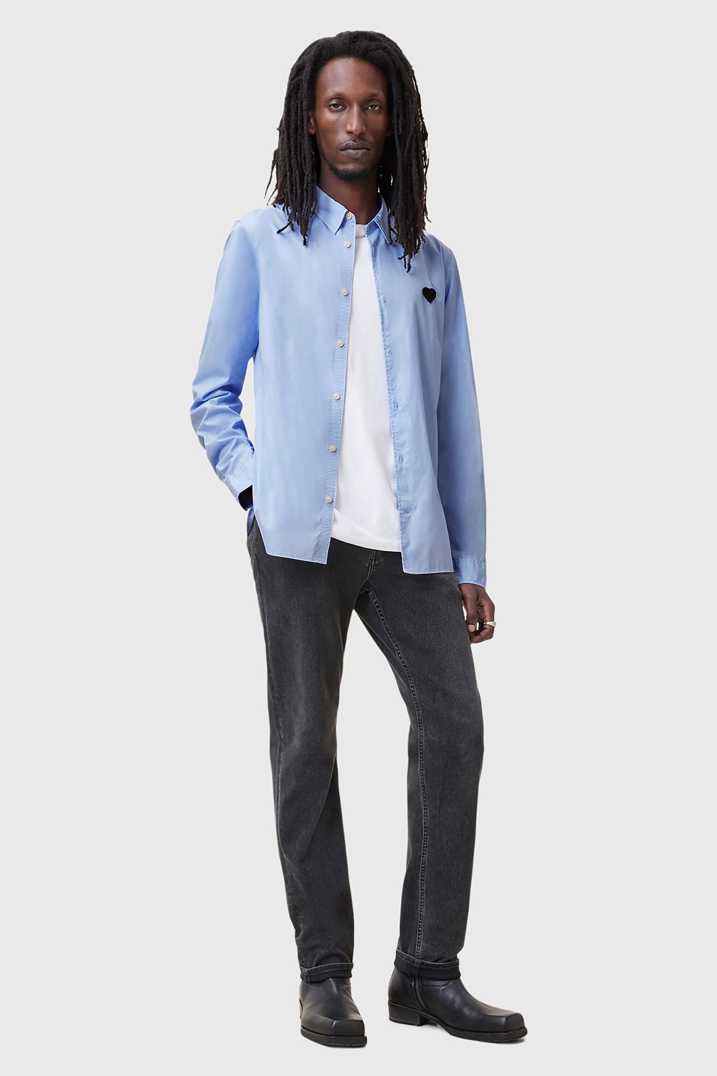 AMANTE LS SHIRT WILLOW BLUE 3