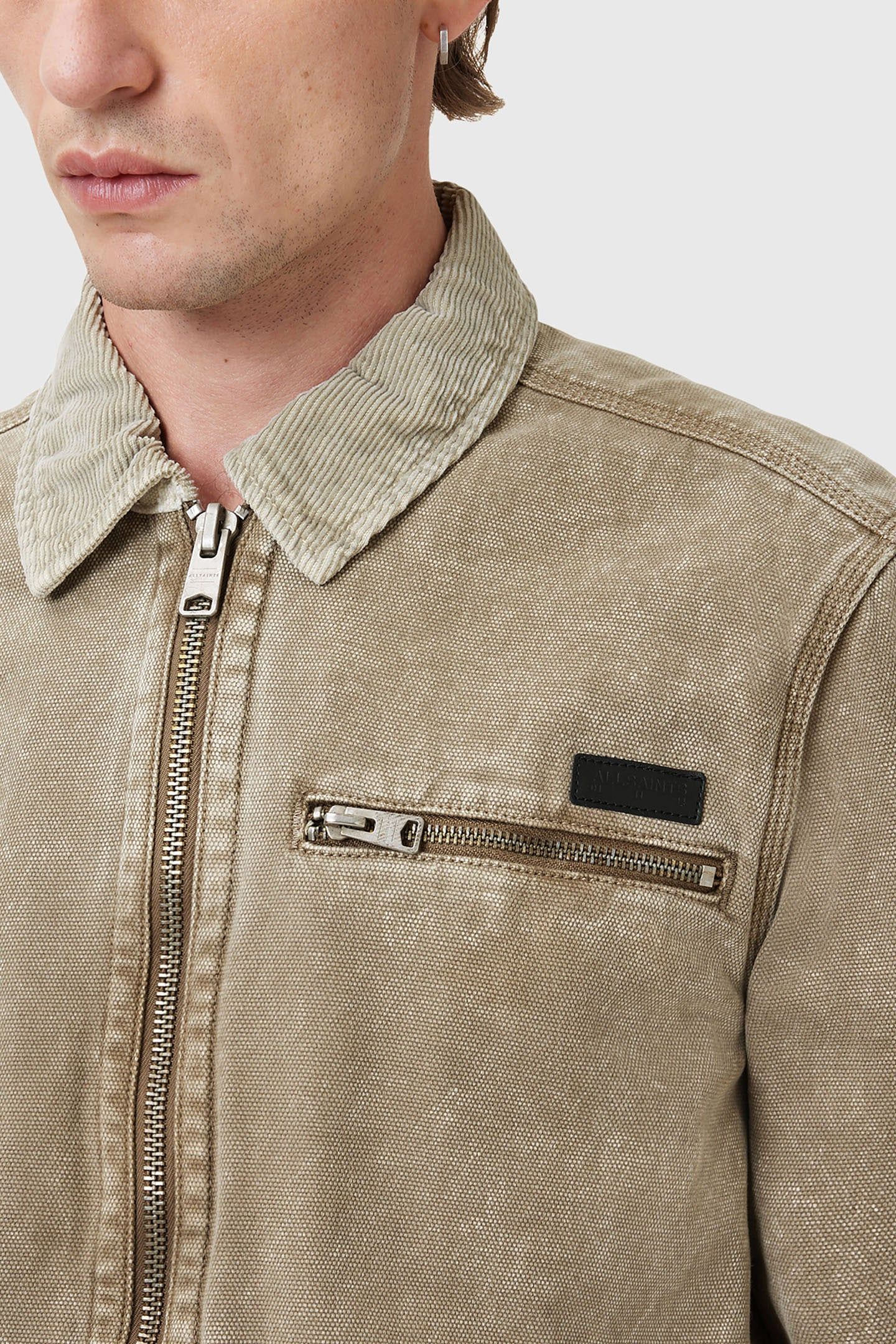 ROTHWELL WASHED JKT MIRE BROWN 8