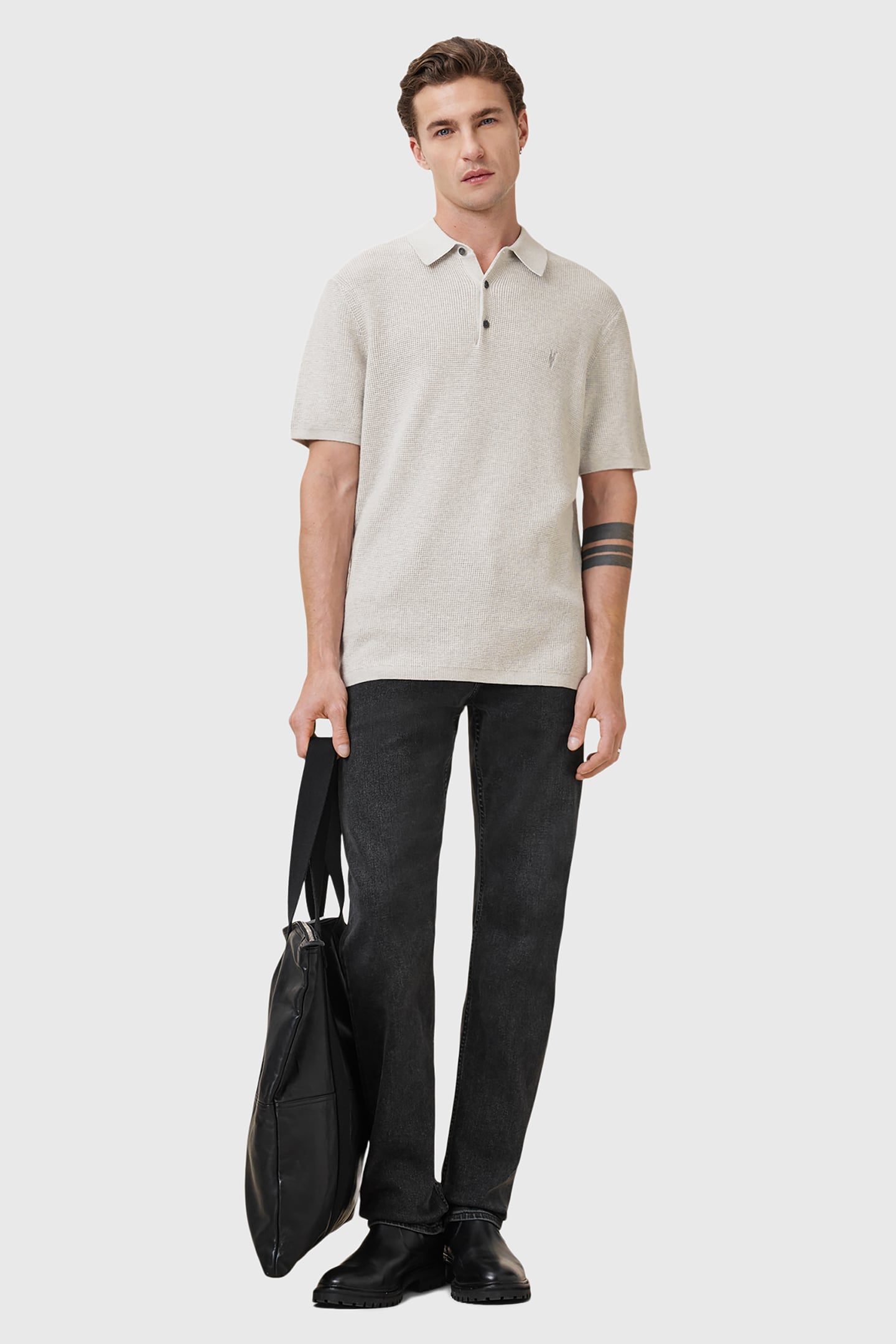 ASPEN SS POLO CLOUDY GREY 5