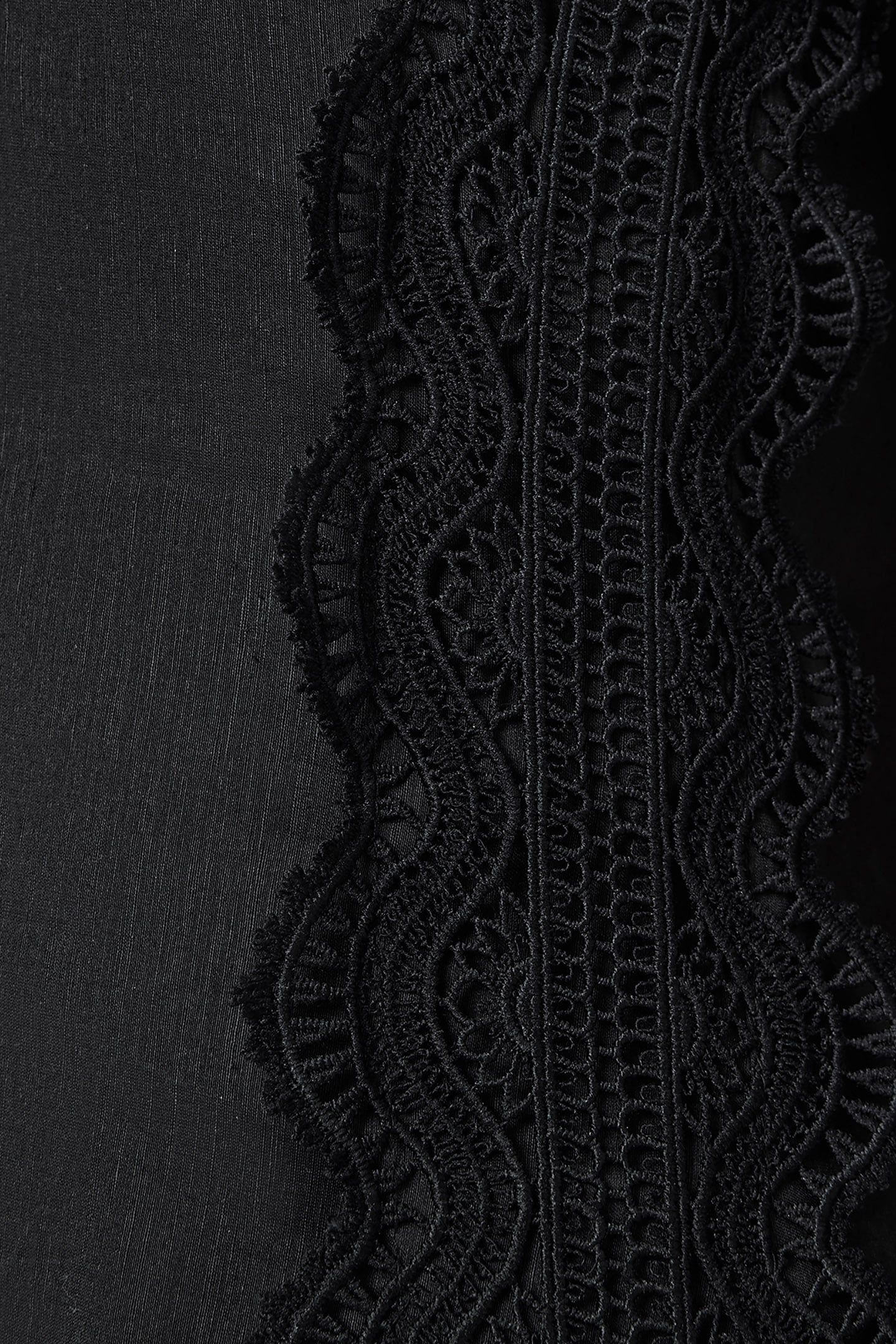 LYRA LINEN DRESS BLACK 8