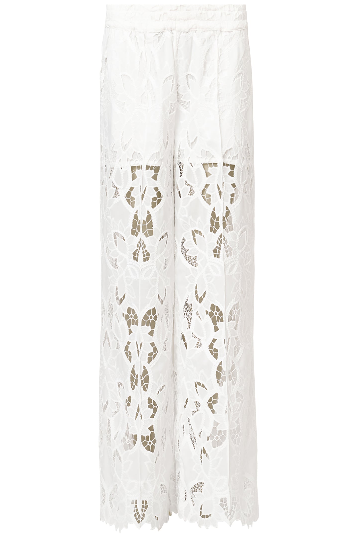 CHARLI EMB TROUSER SNOW WHITE 5
