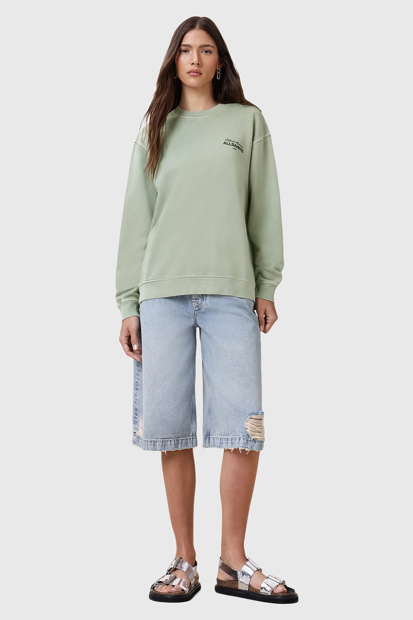 SOLEIL ETTA SWEAT ABBEY STONE GREEN 3