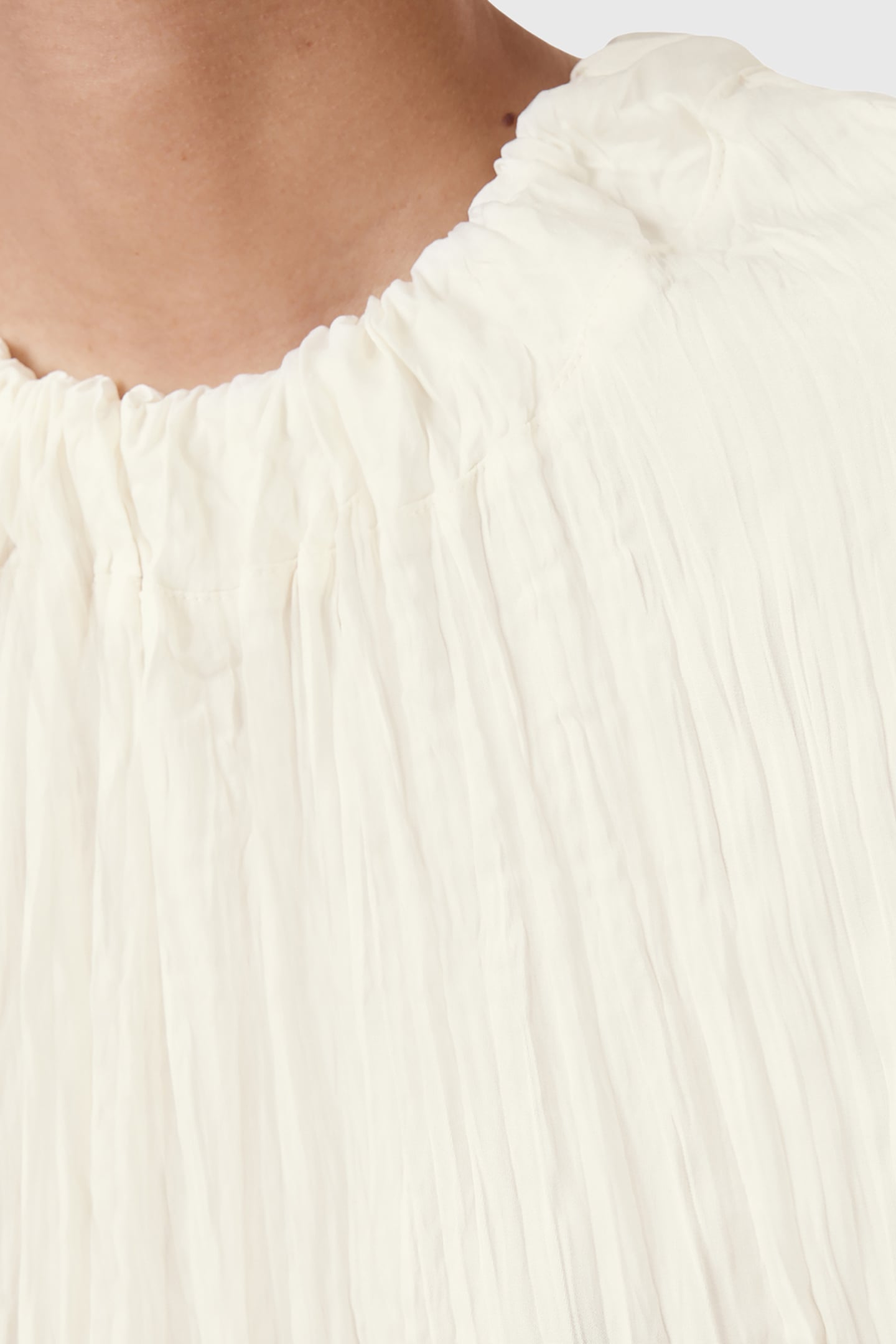 TRISHA CRINKLE TOP GARDENIA CREAM 8