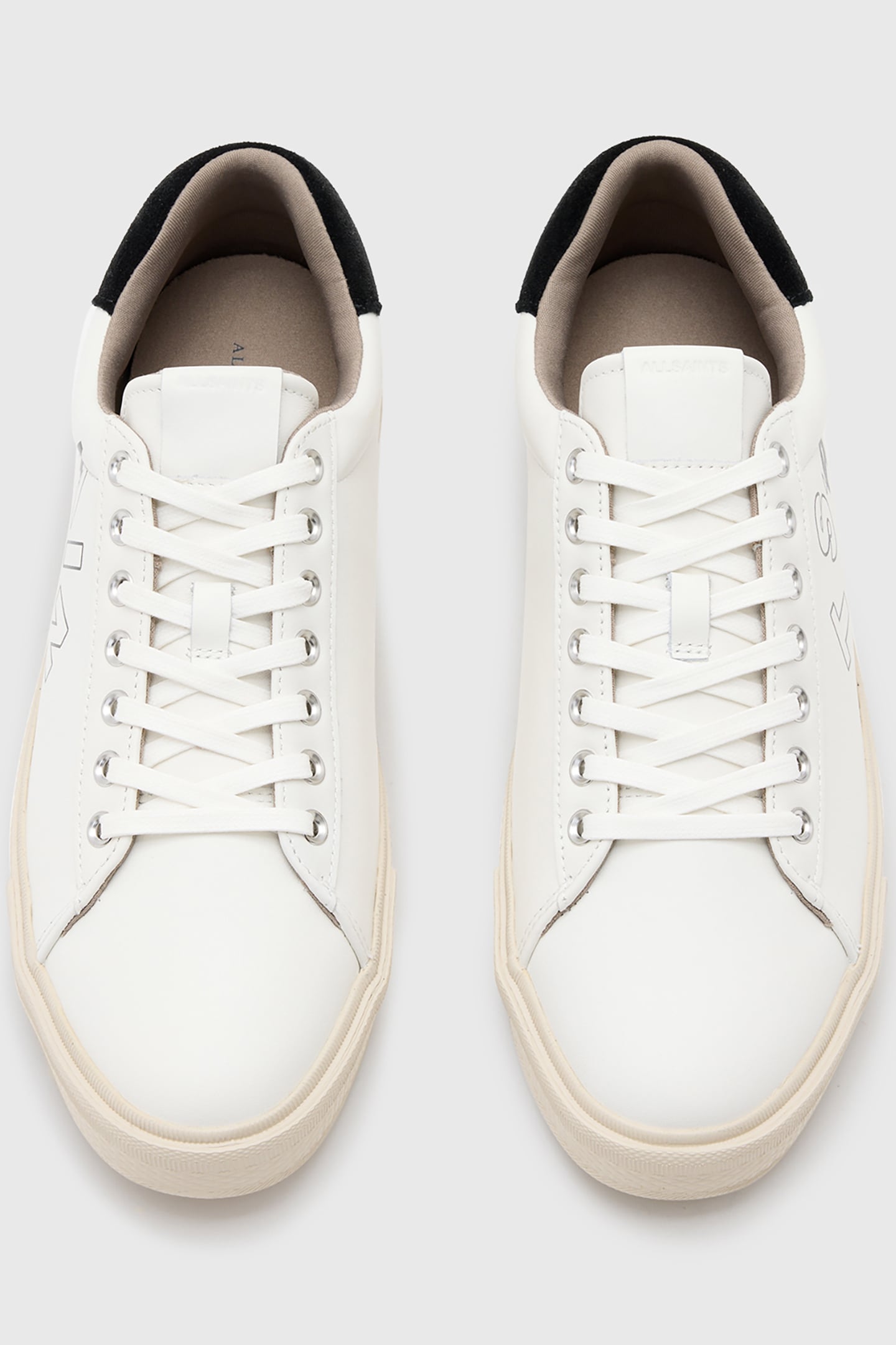 SAINT LTHR LOW TOP WHITE/BLACK 6