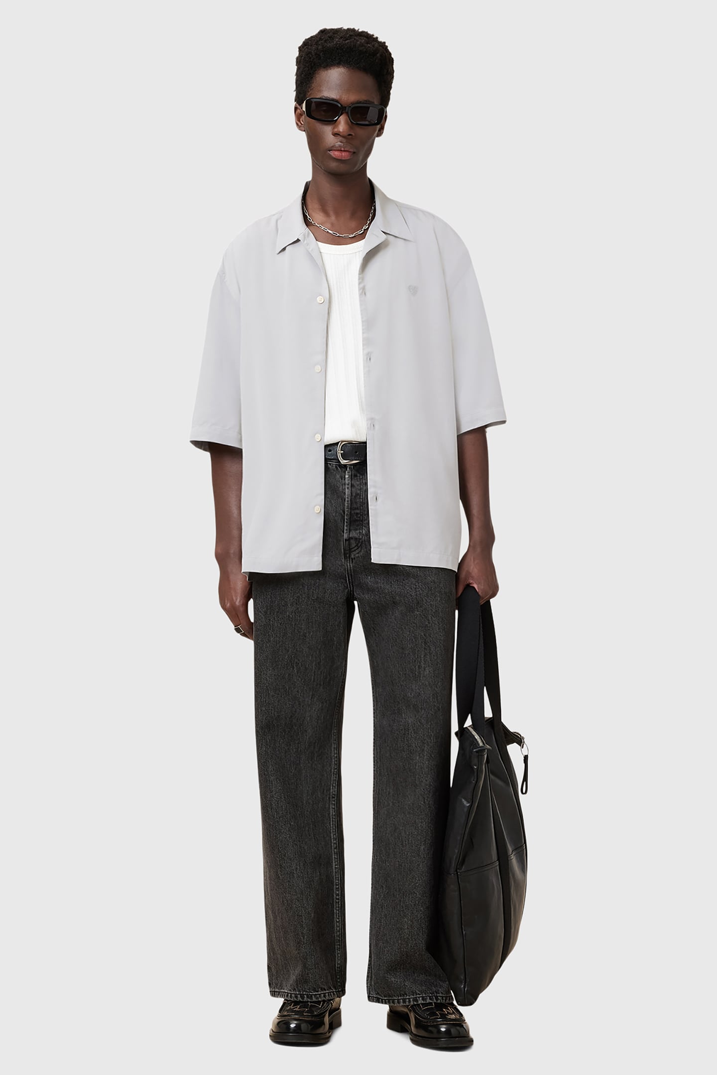 RIALTO SS SHIRT CRAG GREY 5
