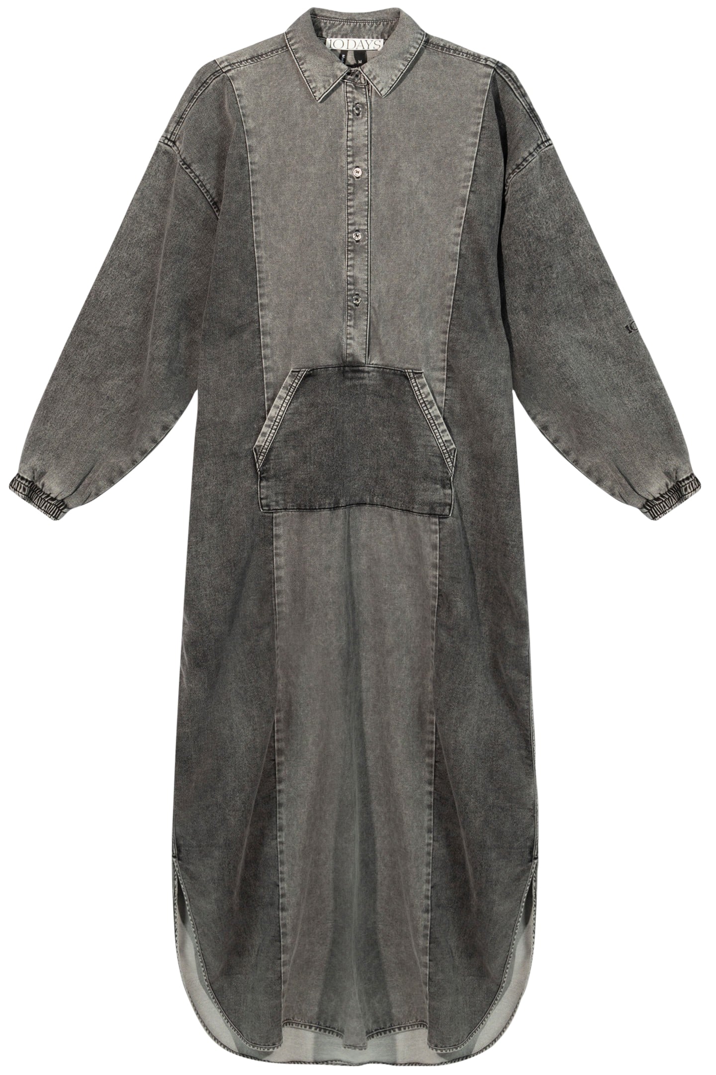 THE BILLIE DRESS JOG DENIM BLACK 3