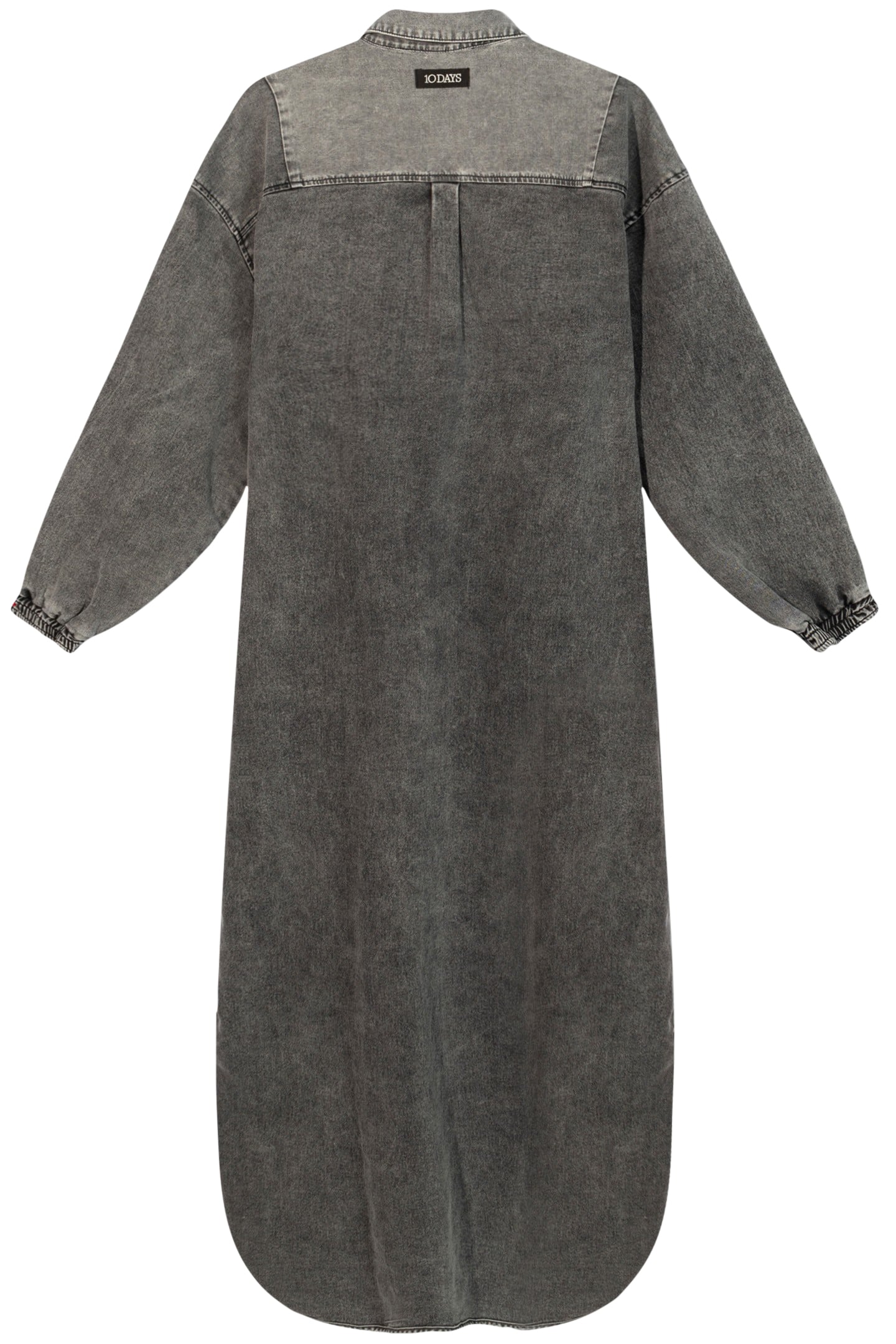 THE BILLIE DRESS JOG DENIM BLACK 4