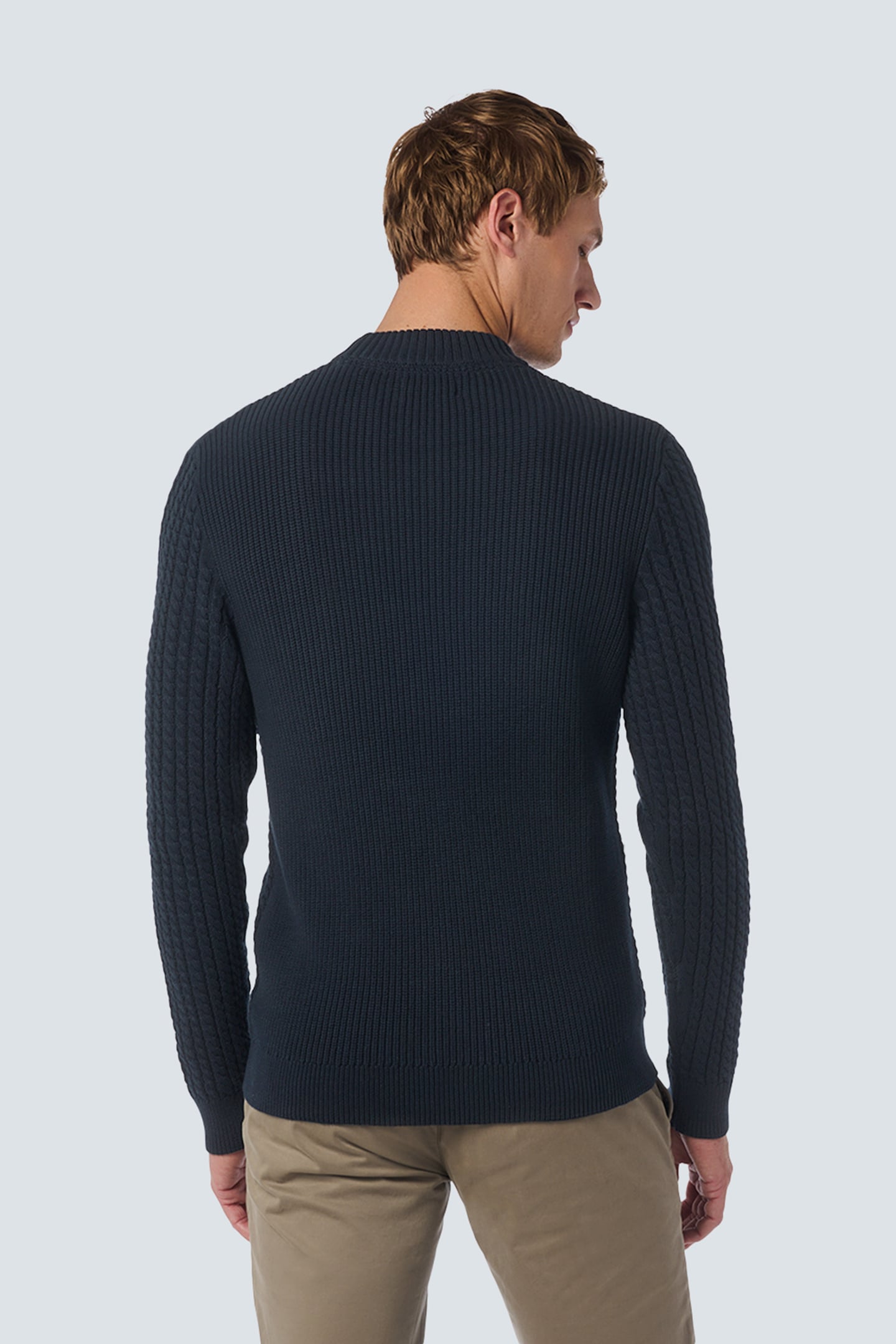 PULLOVER CREWNECK CABLE JACQUARD NIGHT 2