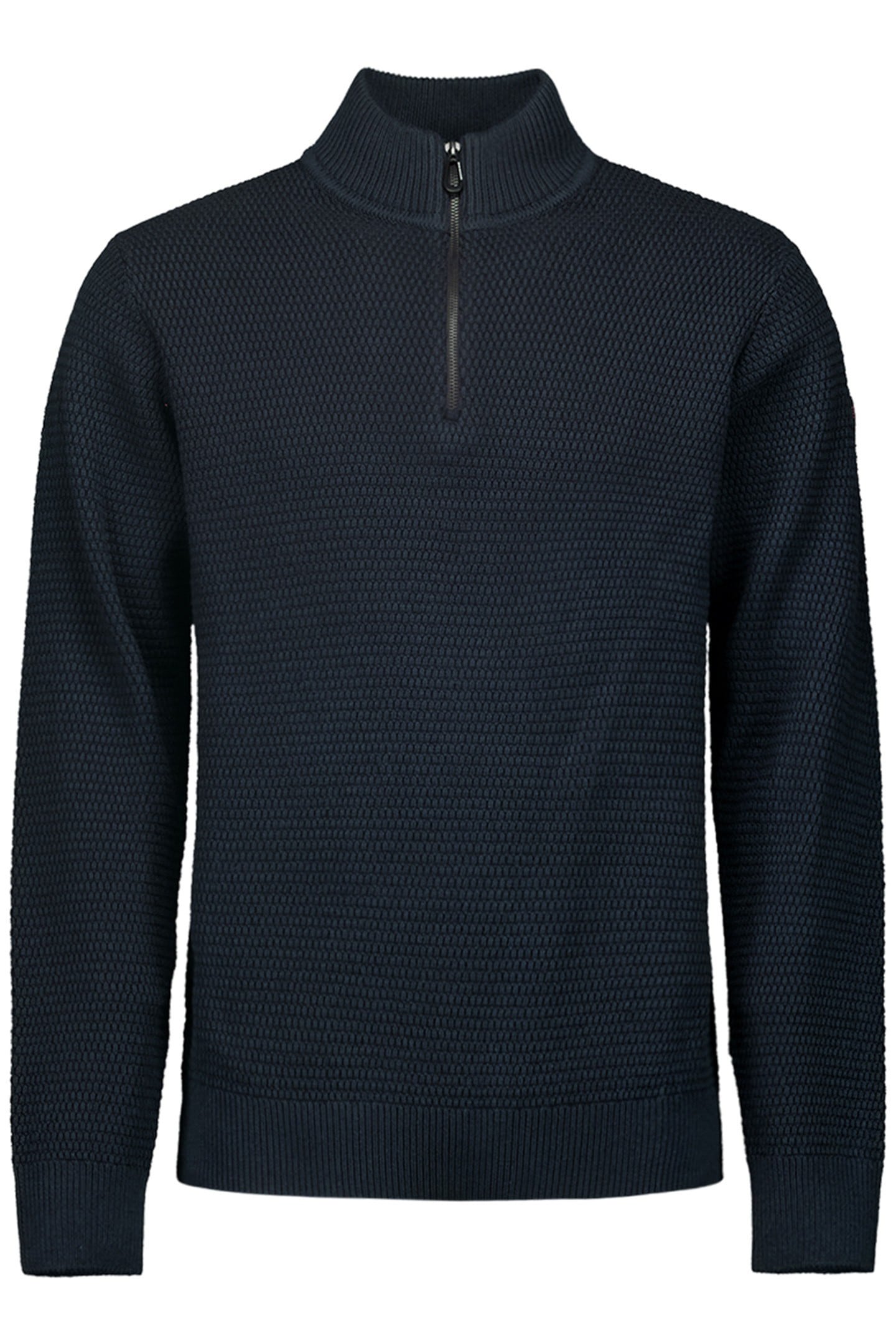PULLOVER HALF ZIPPER 2 COLOURED MELANGE NIGHT 3