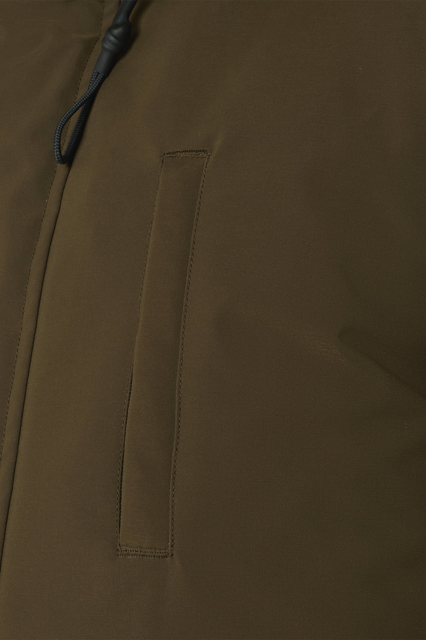 JACKET LONG FIT HOODED TAUPE 7