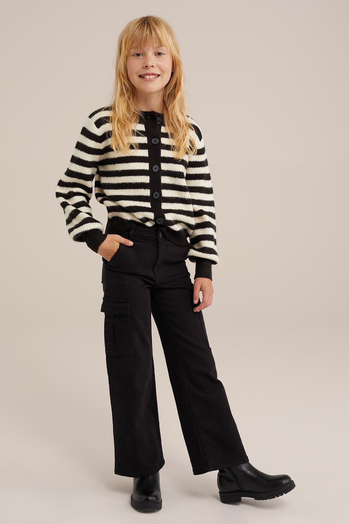 CARGO PANTS BLACK 2