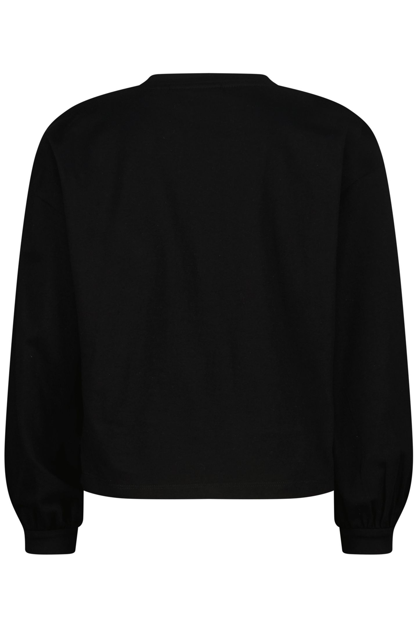GIRLS JINNIE SWEATER WASHED BLACK 2