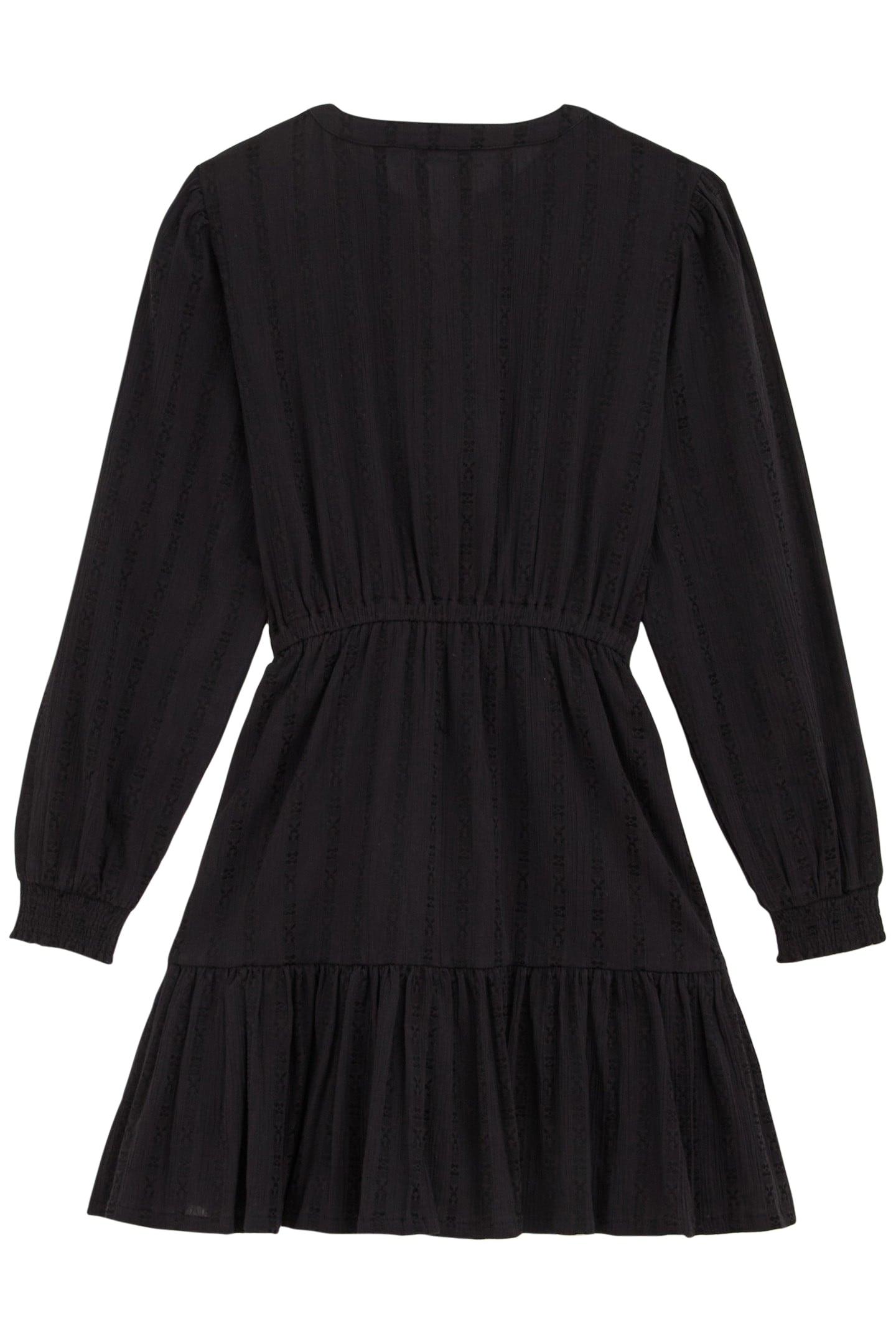 DRESS MID LENGTH BLACK 4