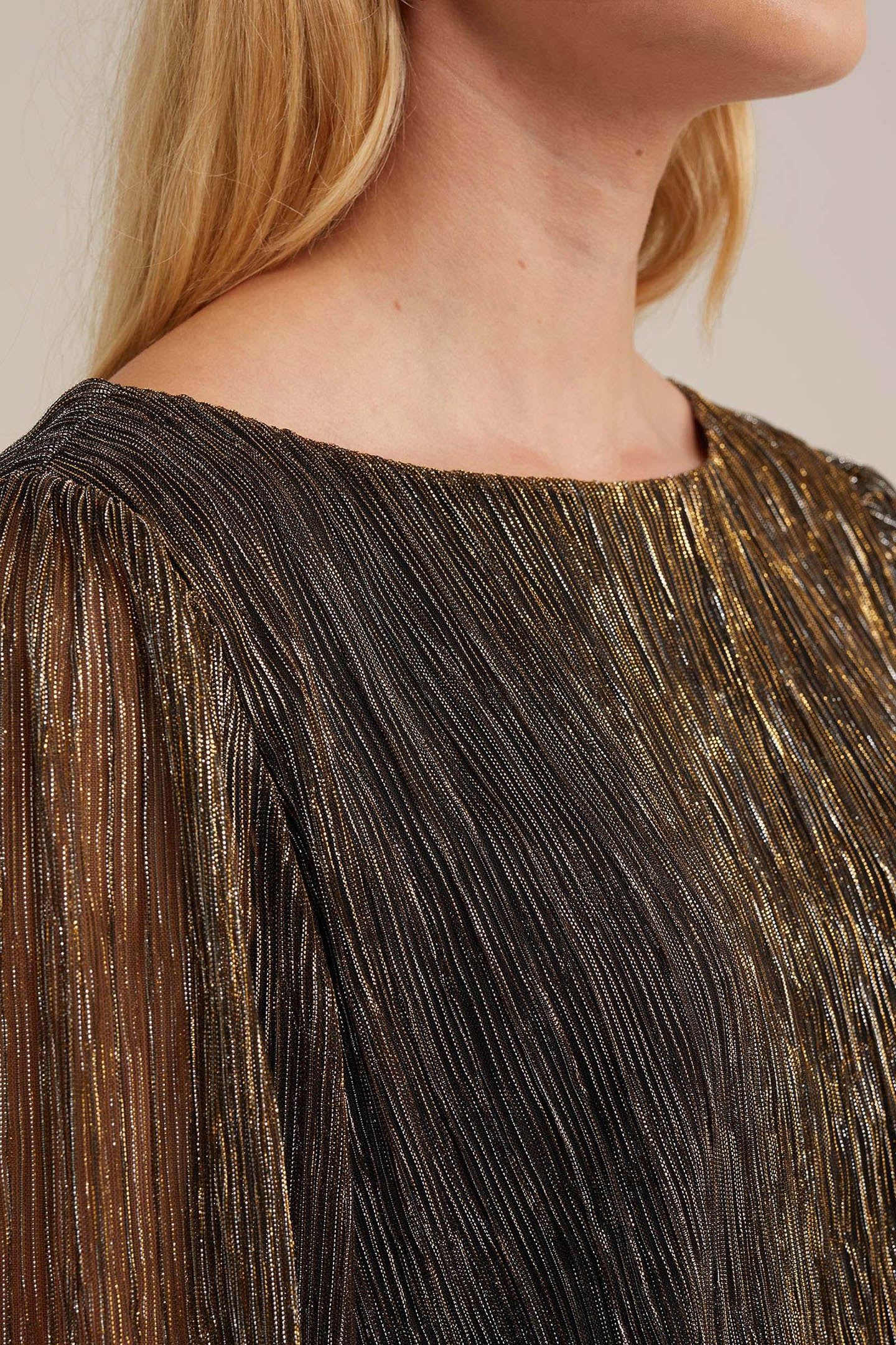 DRESS MID LENGTH GOLD 8