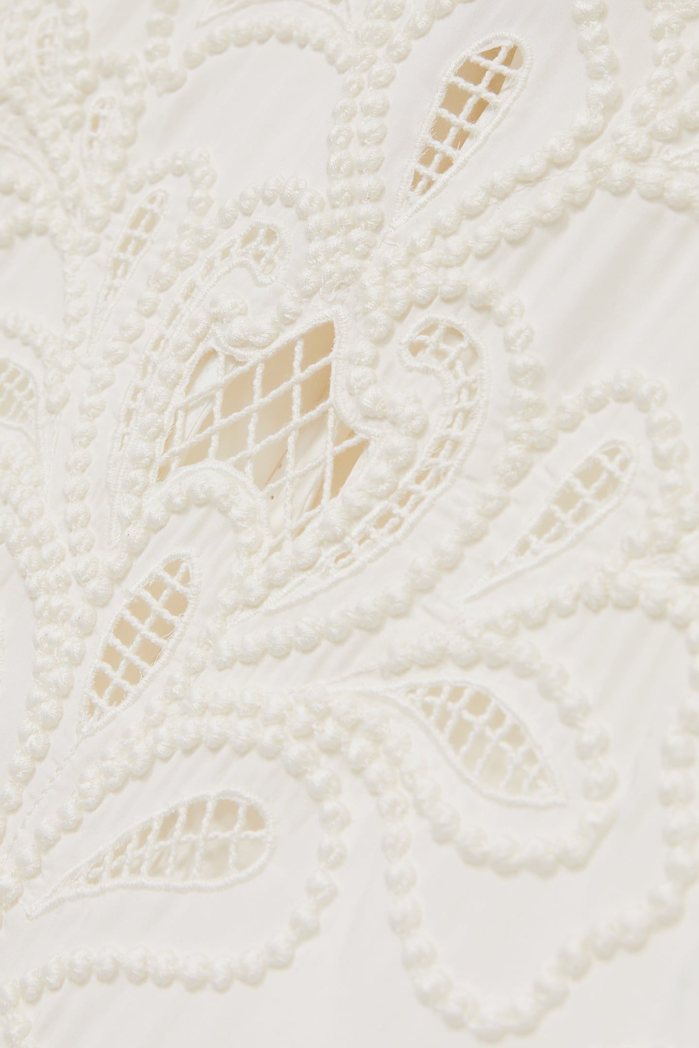 FLORAL CUT OUT TOP IVORY 6