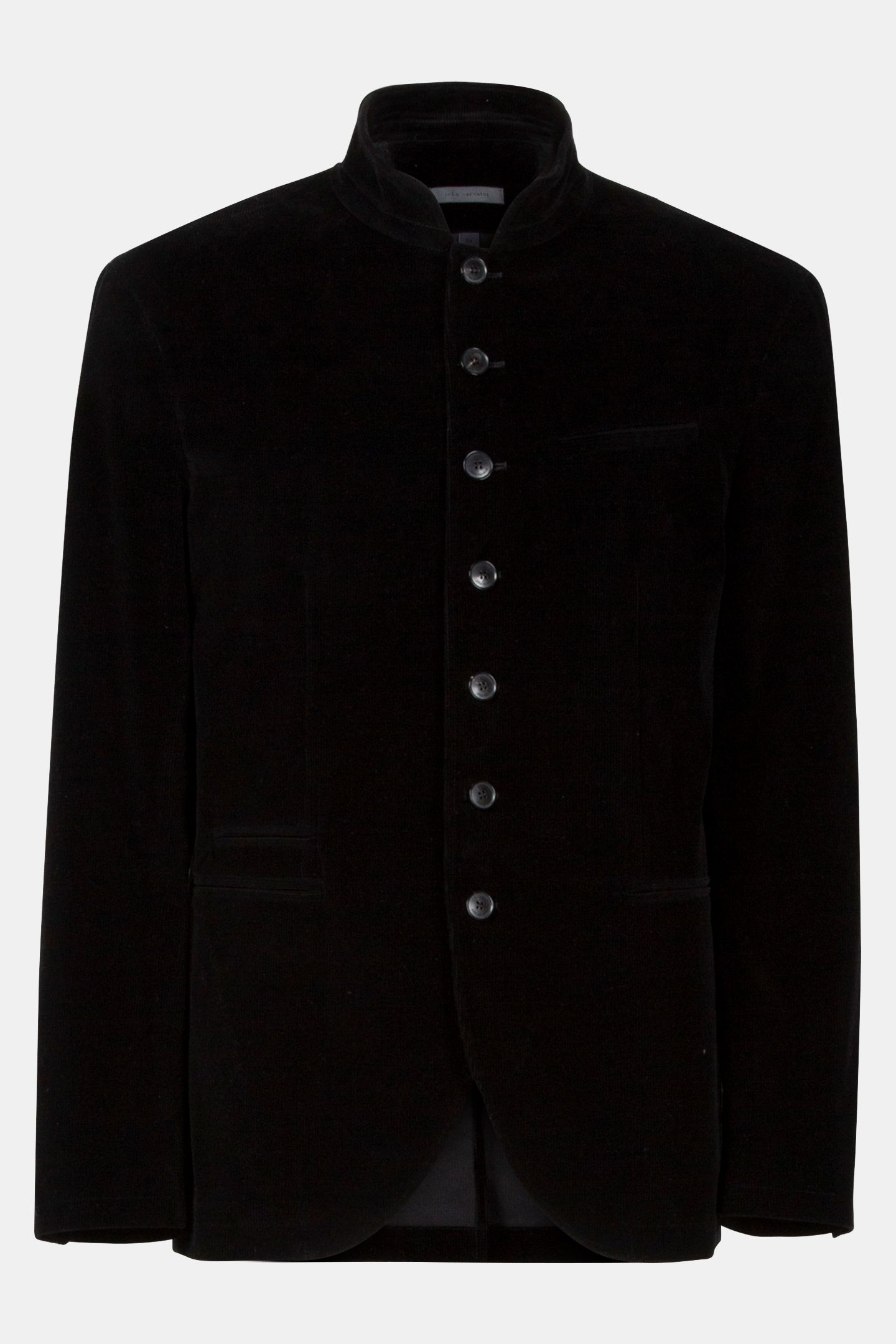 SLIM FIT MULTI BTN CLOSURE JACKET WITH S BLACK 3