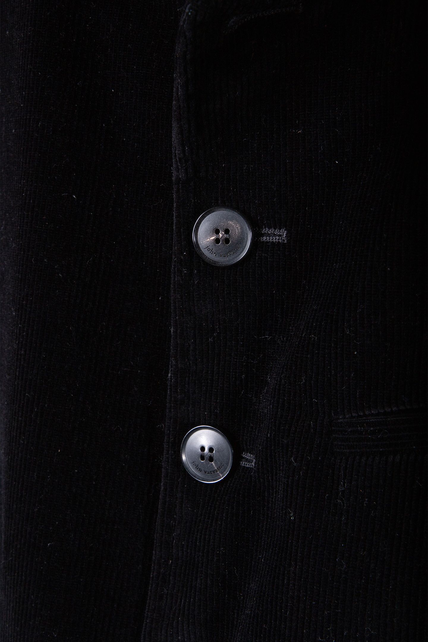 SLIM FIT MULTI BTN CLOSURE JACKET WITH S BLACK 5