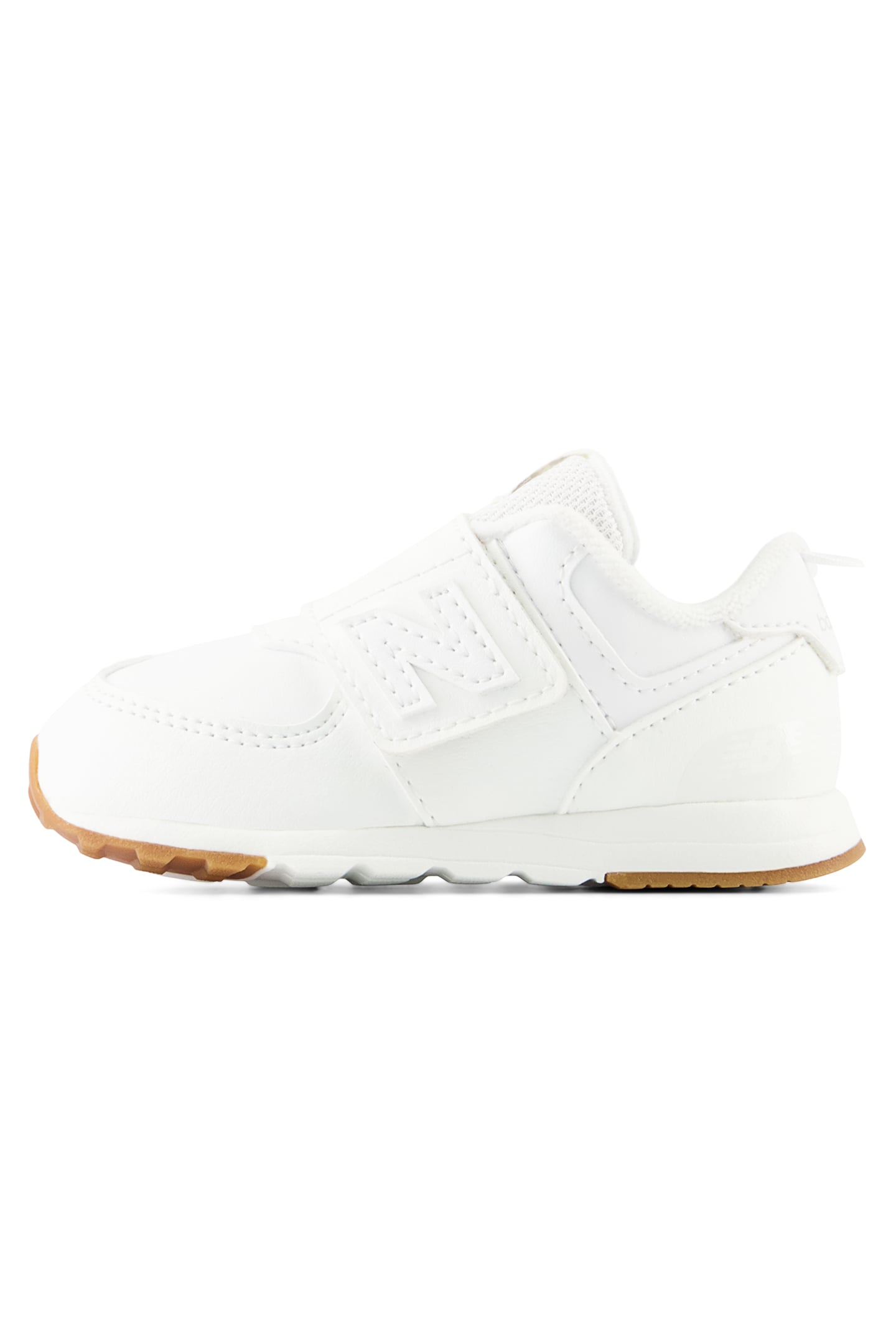 INFANT BOYS 574 NEW-B HOOK & LOOP WHITE 5