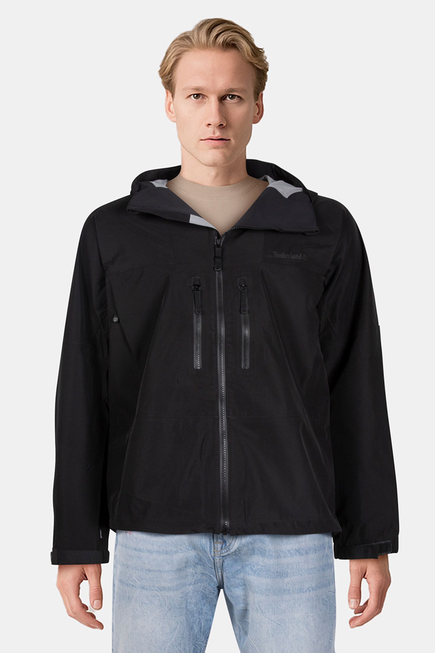 CAPS RIDGE MOBI FLEX TECH 3L WATERPROOF JACKET BLACK/BLACK 2