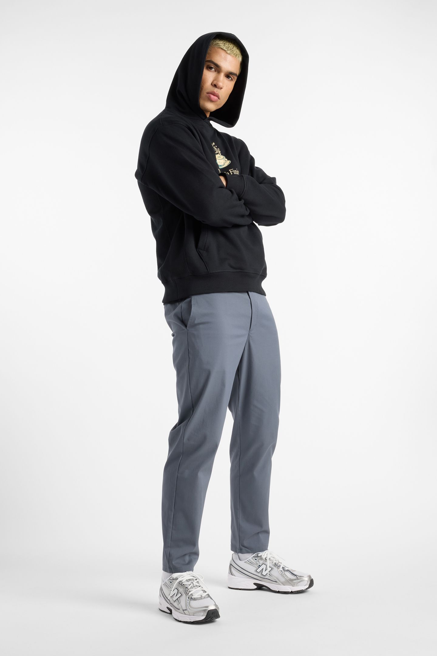 CAFE HOODIE BLACK 3