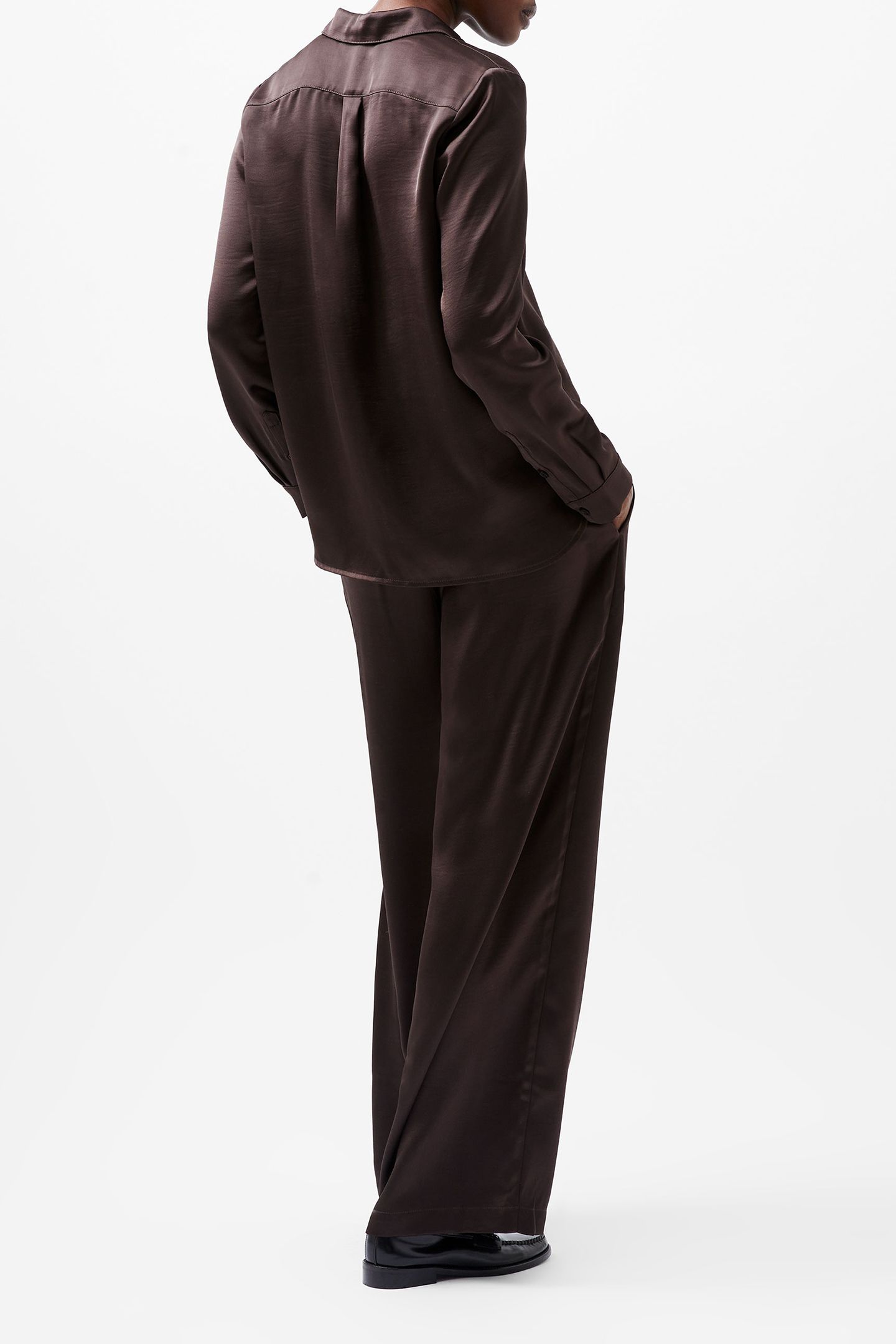SATIN SHIRT CHOCOLATE GANACHE 3