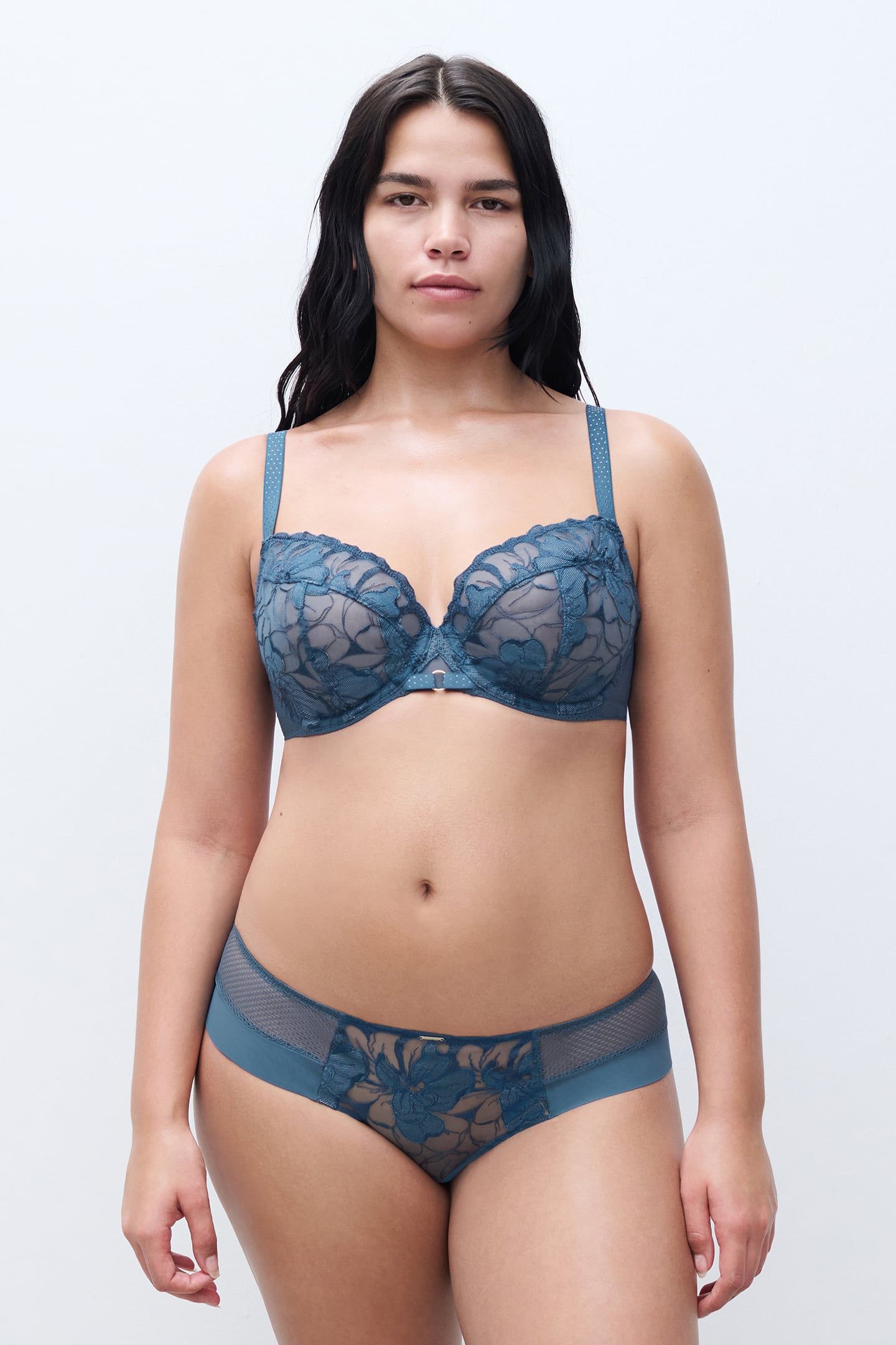 FLEURS SIGNATURE SHORTY BLUE 4