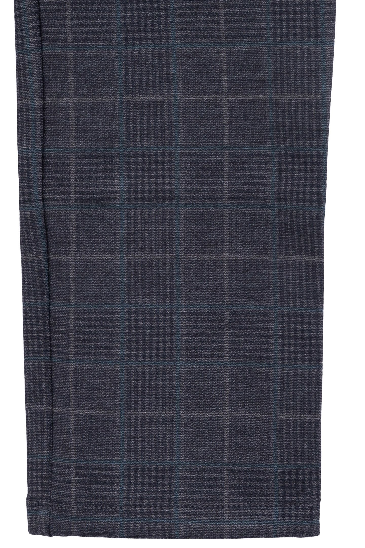 BOY'S GREY PRINCE OF WALES KNIT PANTS 3