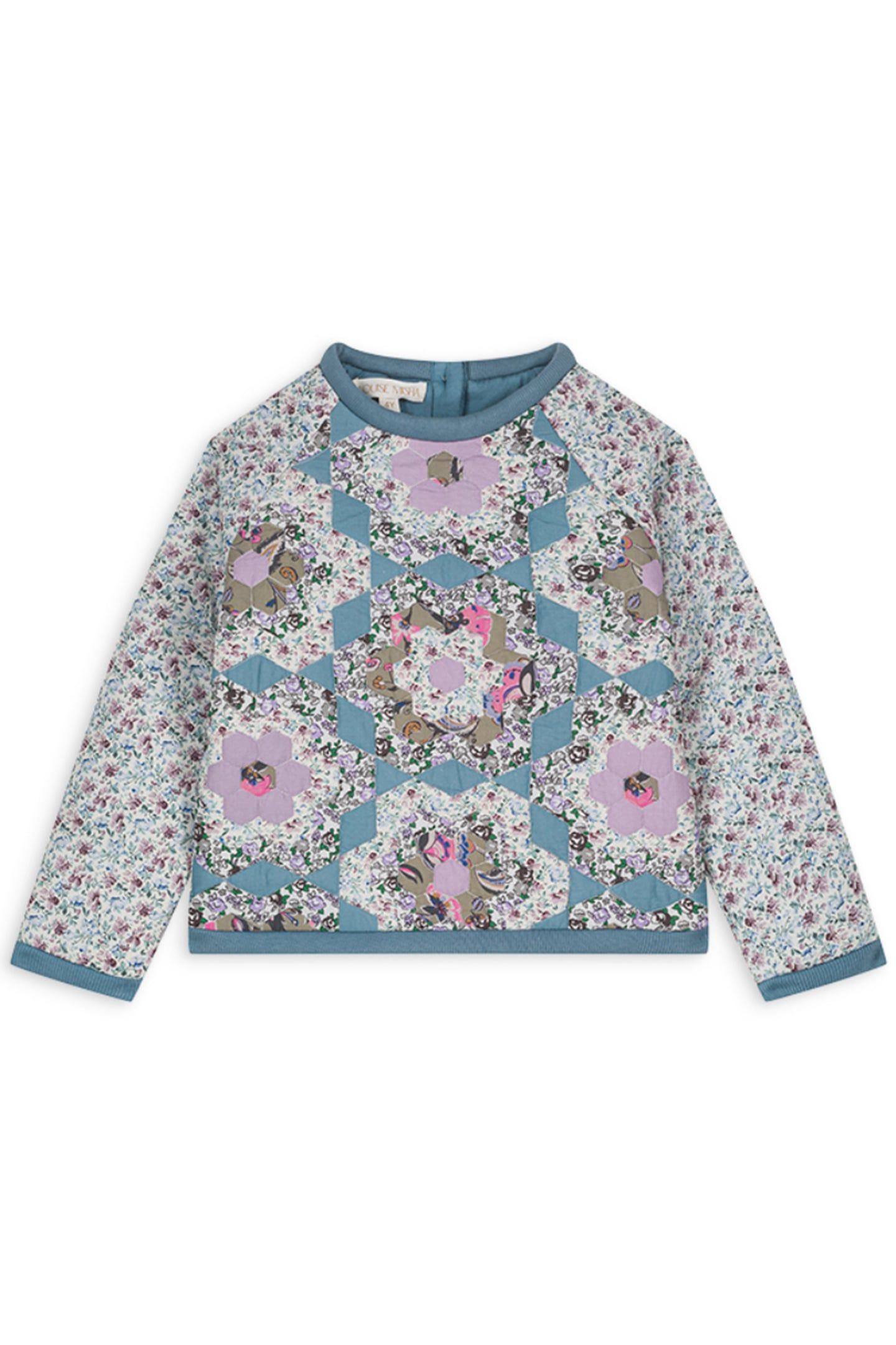 SWEATSHIRT KYRA MULTICO FLOWER PATCH 1