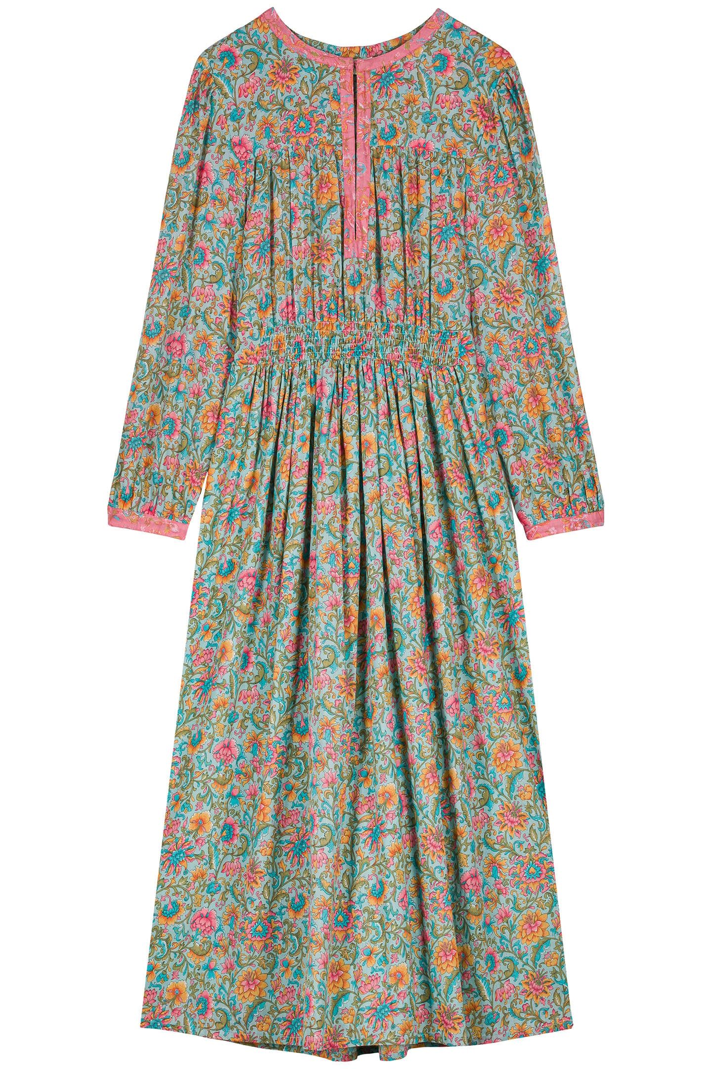 DRESS DIANE WATER R FLOWER-PINK 3