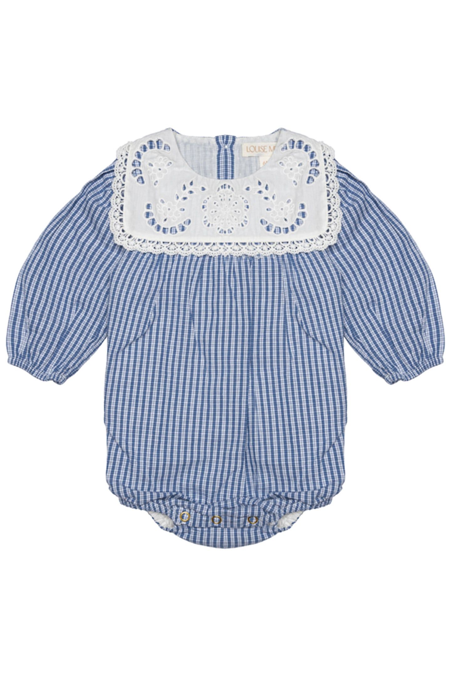 ROMPERS ILARIA BLUE SONNET VICHY 2