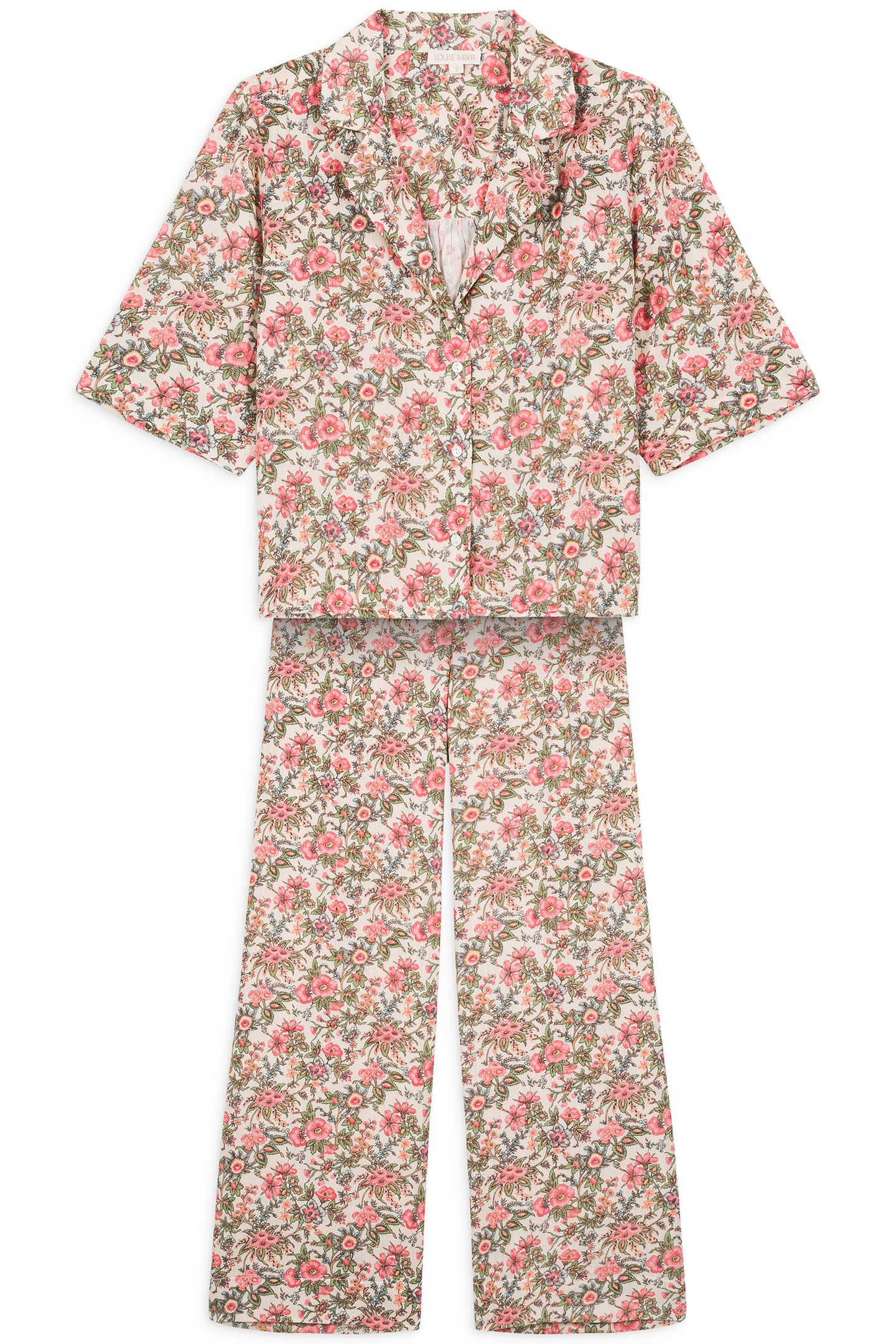 PAJAMAS SET LOUKA IVORY ENCH FIELDS 3