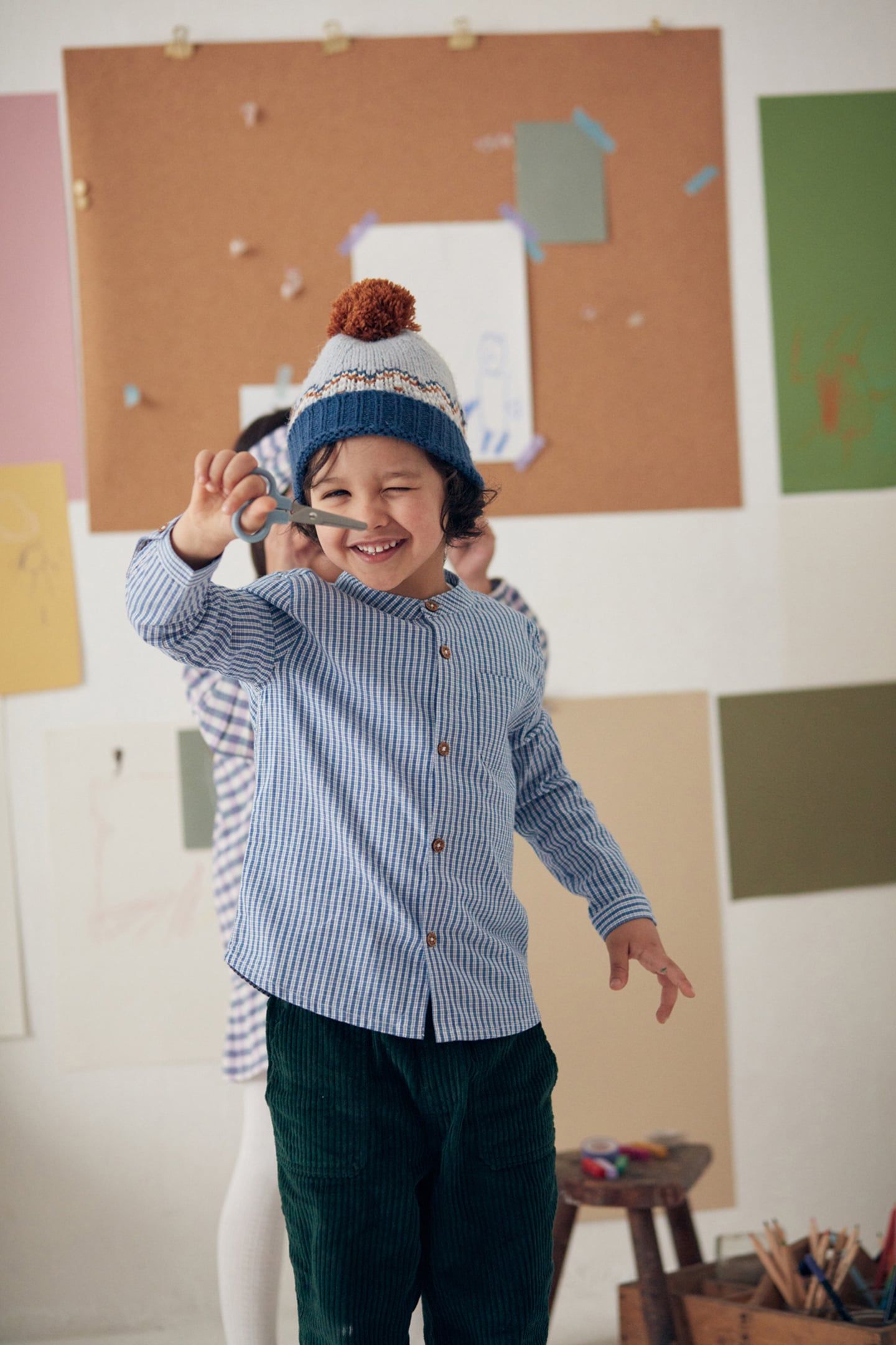 BEANIE MICHEL HEATHER GREY 4