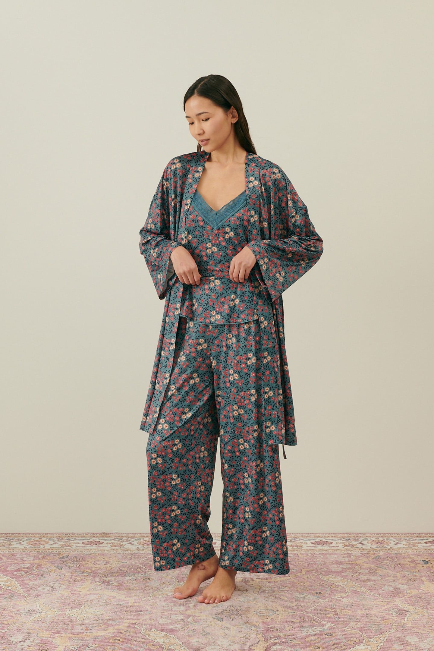 KIMONO YOKI STONEBLUE STARGARDEN 4