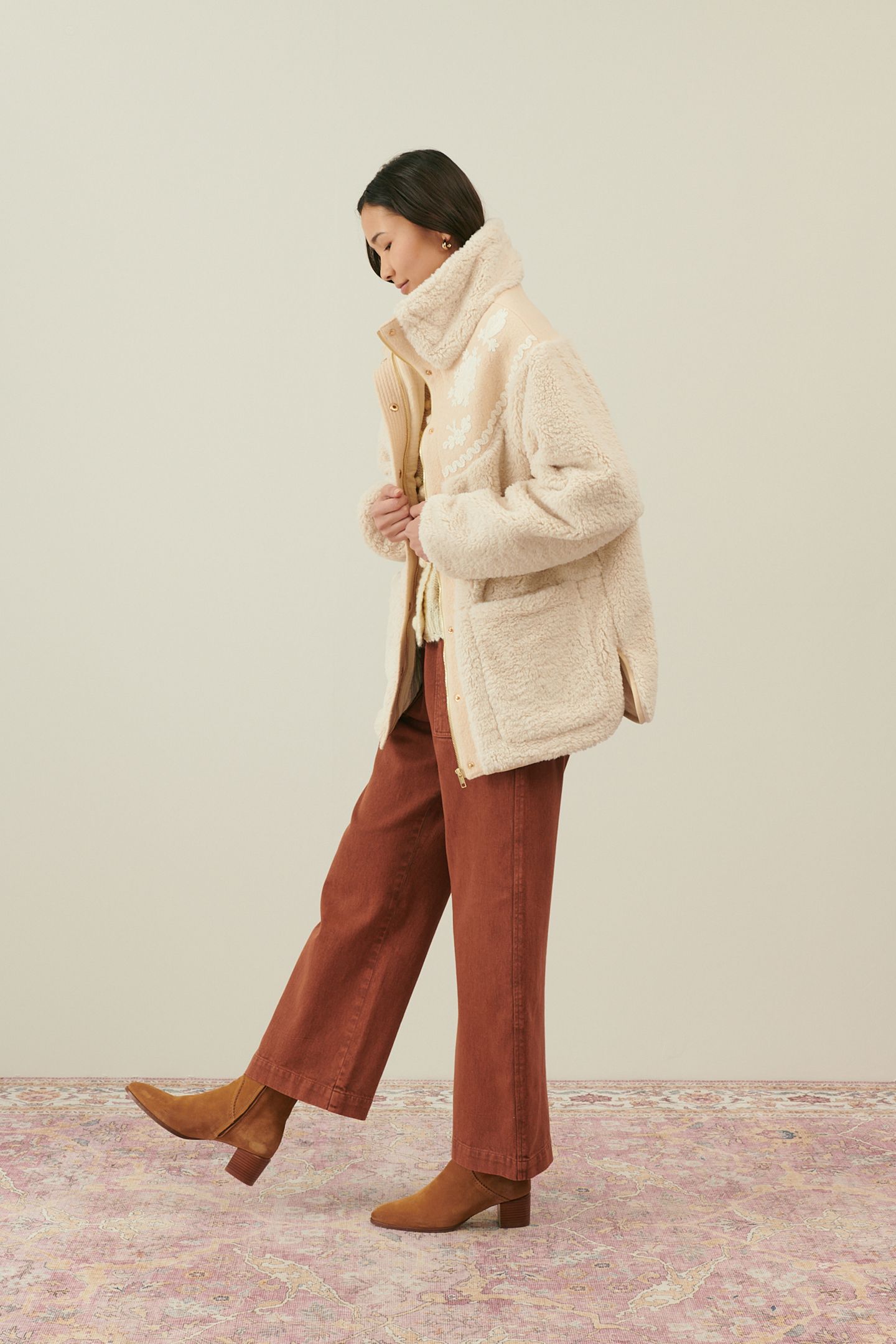 COAT ROSE CREAM 4