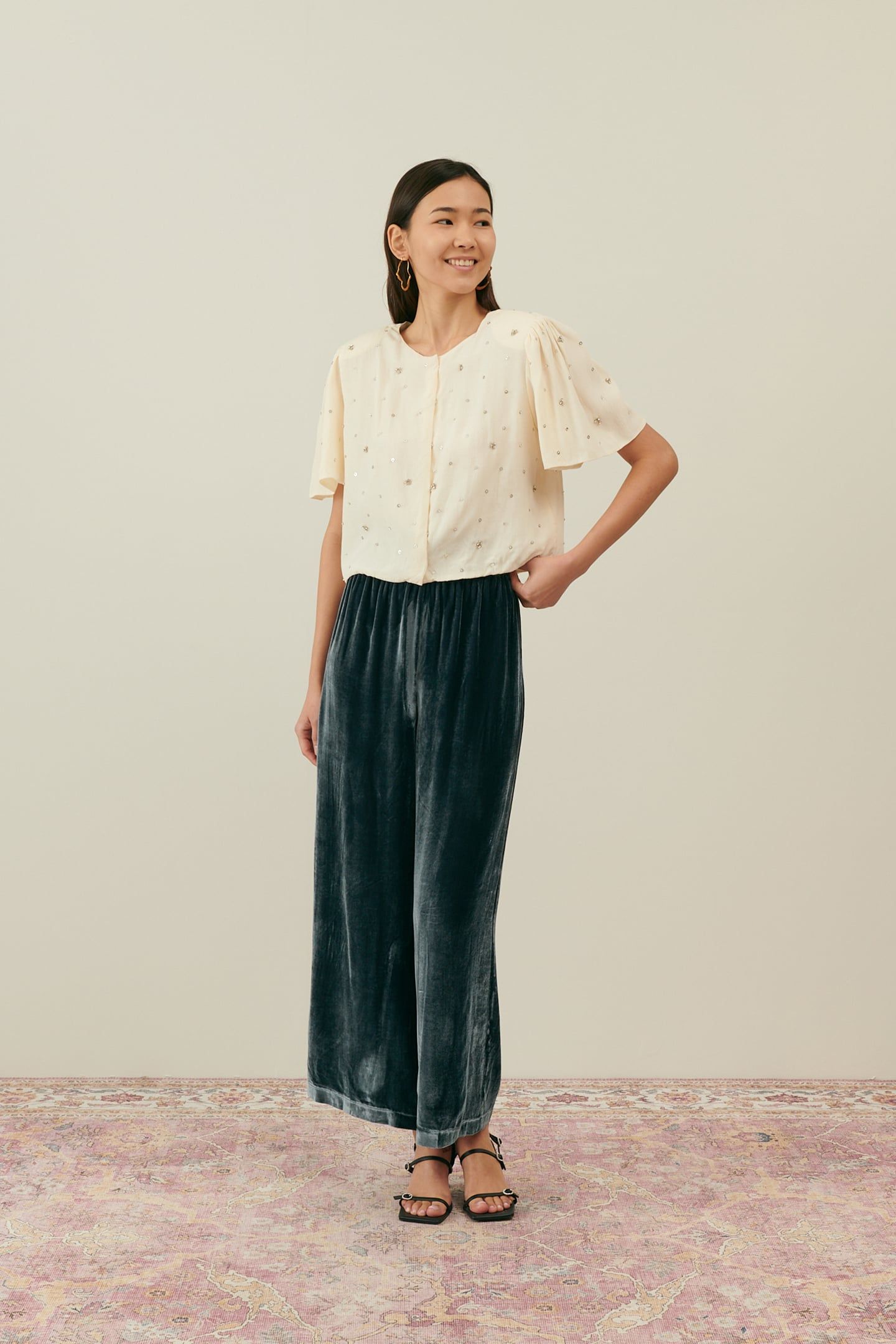 SHIRT NADIRA CREAM 1