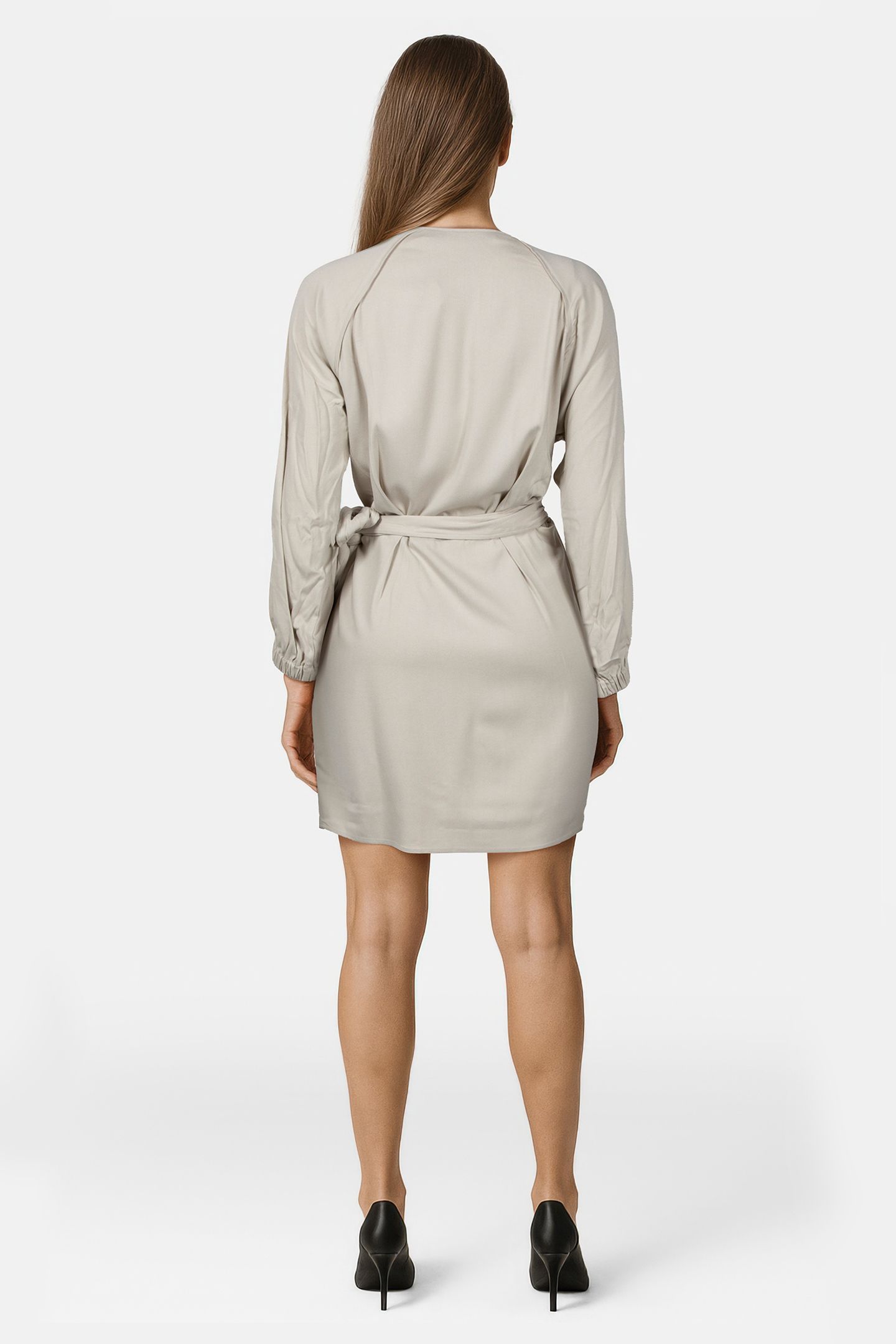 HOLME DRESS LIGHT BEIGE 2