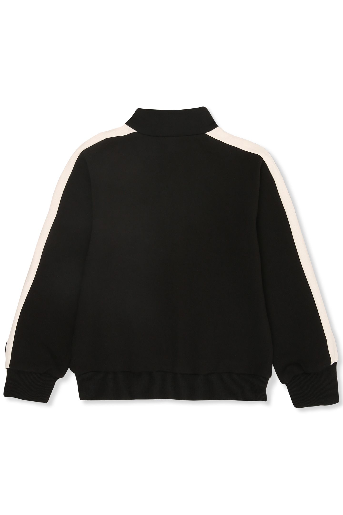 UNISEX DESANA REGULAR BLOCKED TRACK JACKET BLACK 2