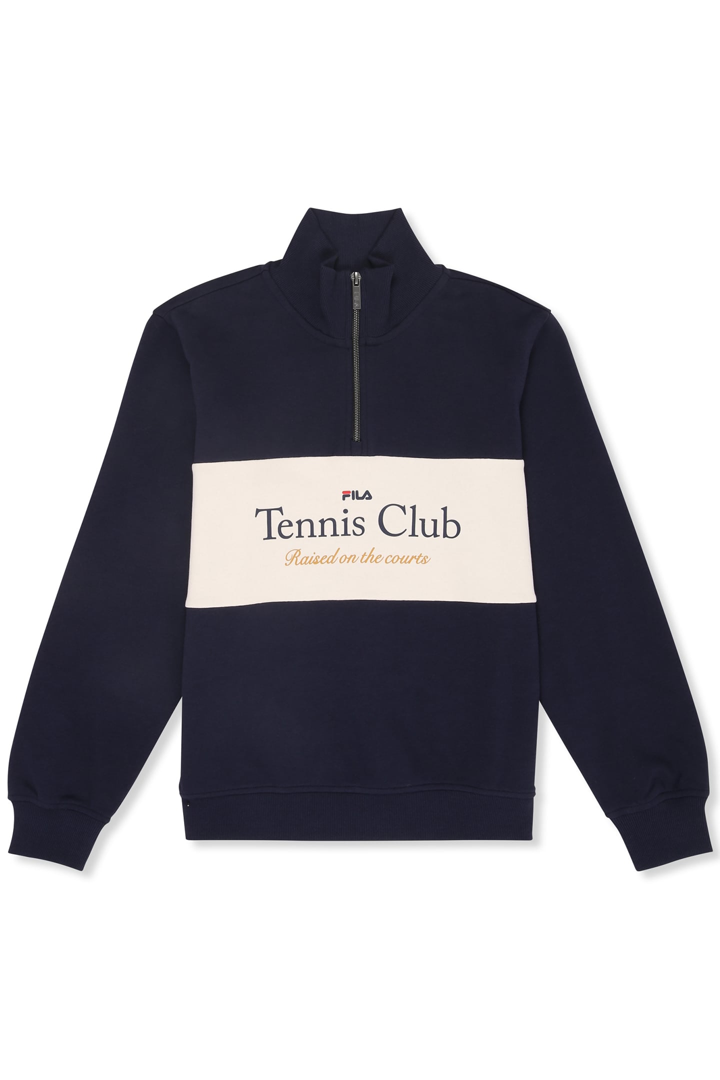 BOYS TORAZZA REGULAR GRAPHIC HALF-ZIP SWEATSHIRT BLACK IRIS- 1