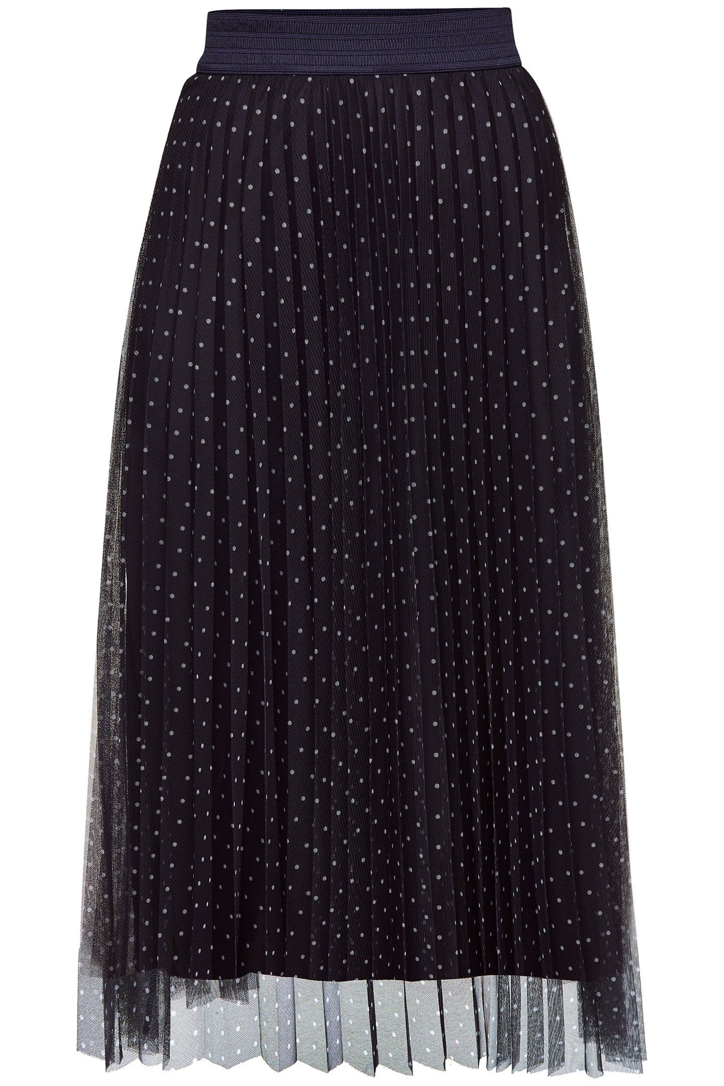 PRINTED TULLE SKIRT MIDNIGHT BLUE 4