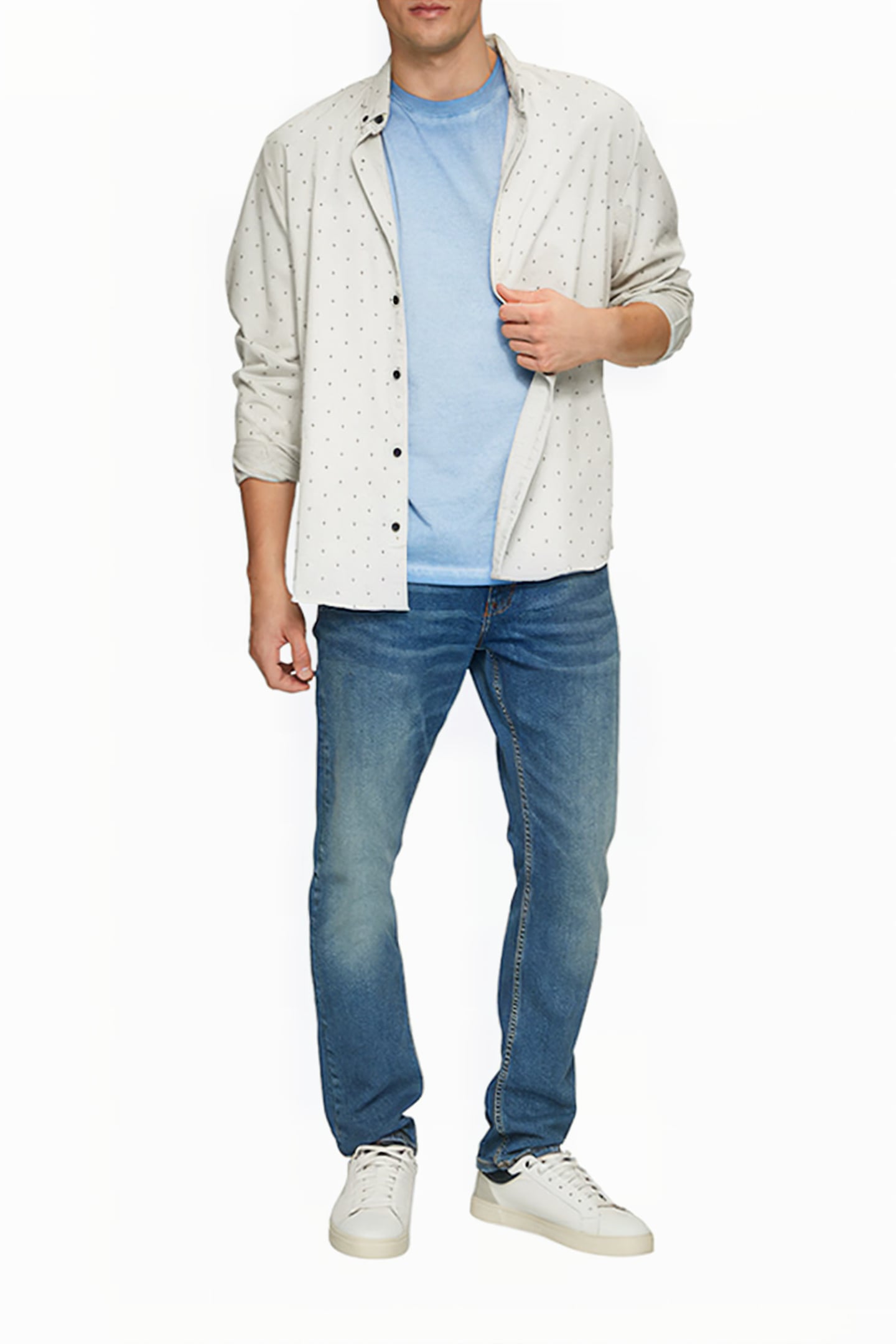 S.OLIVER-QS SHIRT OFFWHITE 2